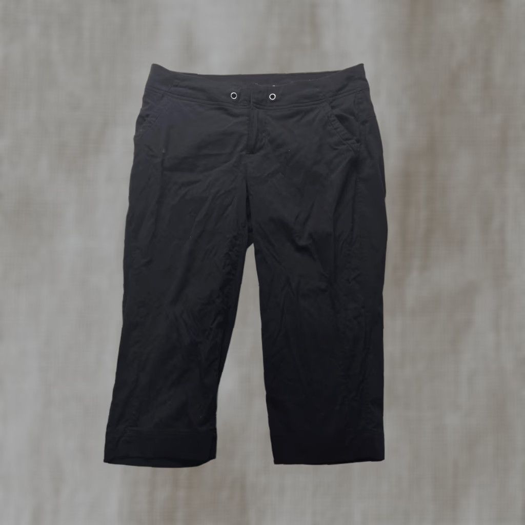 Vintage Columbia Omni Shield Crop Capri Pants Black Hiking Outdoors Adult Women's 6 Pants White? Size 28" / US 6 / IT 42 - 1 Thumbnail