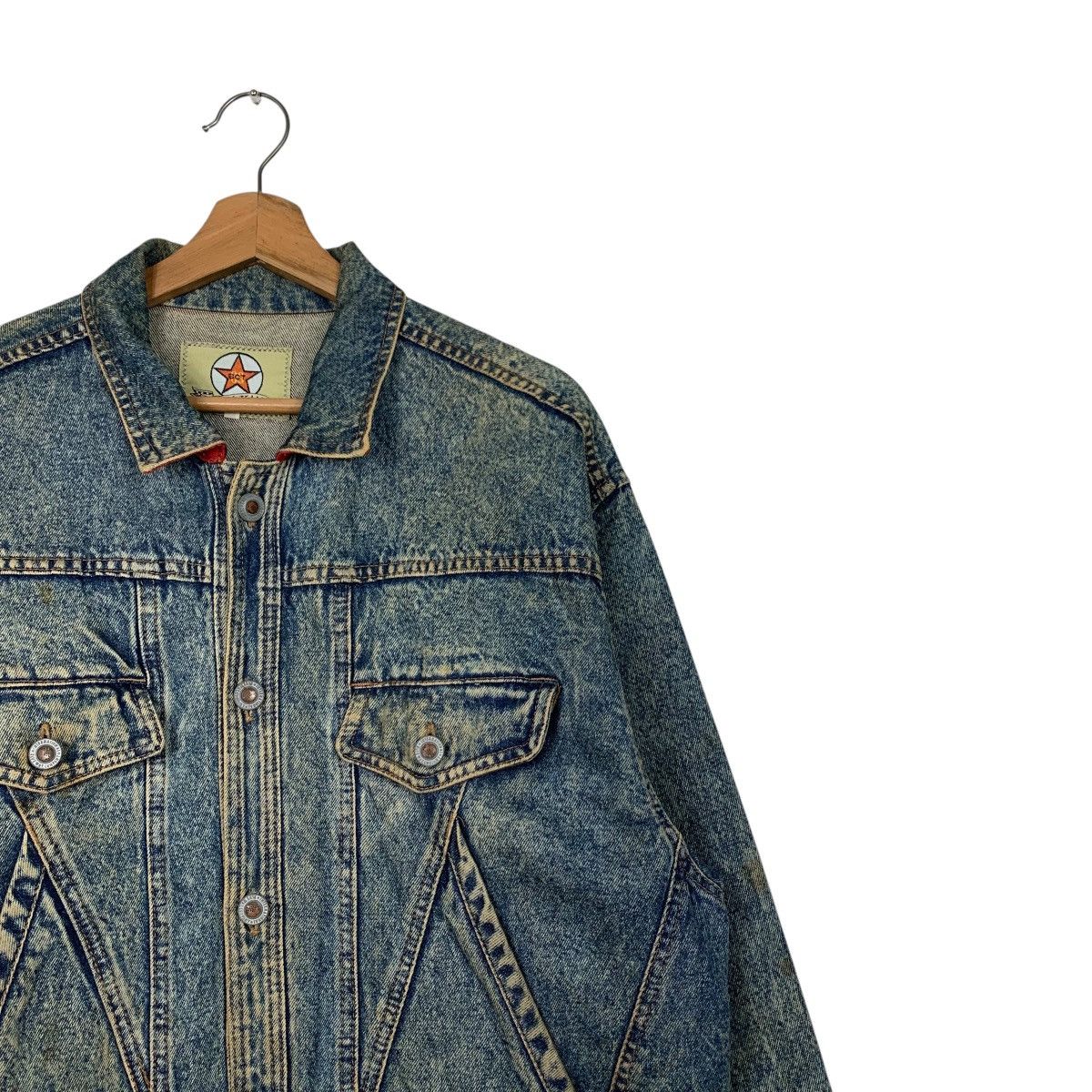 Japanese Brand Vintage CLUB & TEAM Blue Way Company Denim Jacket #2575-C116 Size US M / EU 48-50 / 2 - 5 Thumbnail