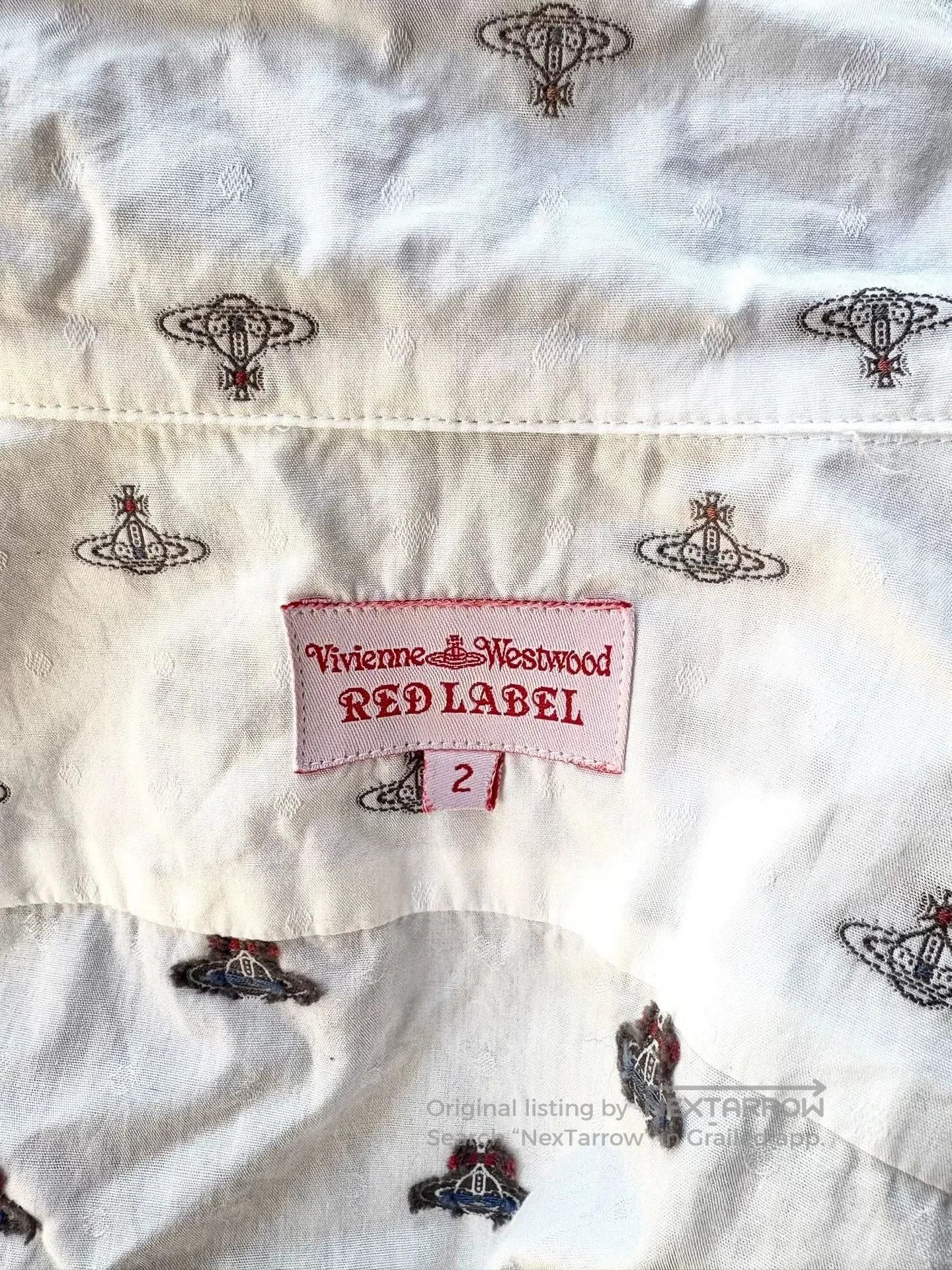 Vivienne Westwood vivienne westwood saturn print blouse. Size M / US 6-8 / IT 42-44 - 5 Thumbnail