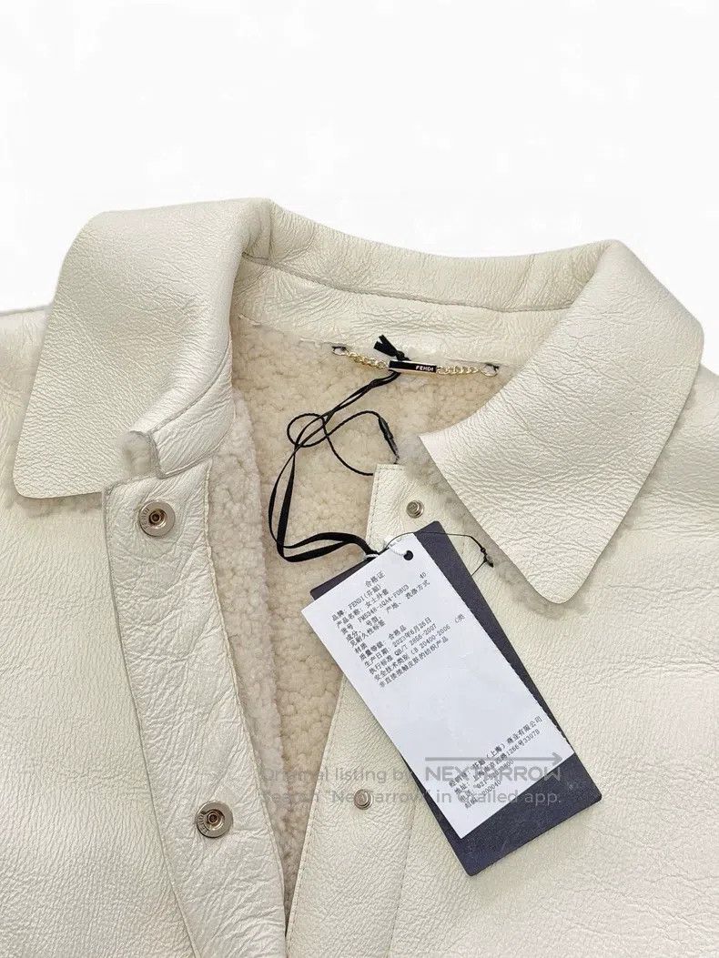 Fendi Fendi Show model fur and leather integrated long coat Size XS / US 0-2 / IT 36-38 - 4 Thumbnail