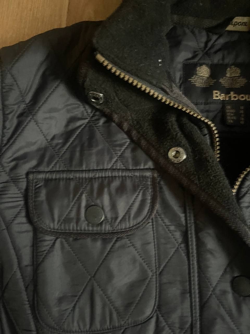 Barbour × Vintage Quilted Bomber Jacket Barbour Size 6 Size M / US 6-8 / IT 42-44 - 11 Thumbnail