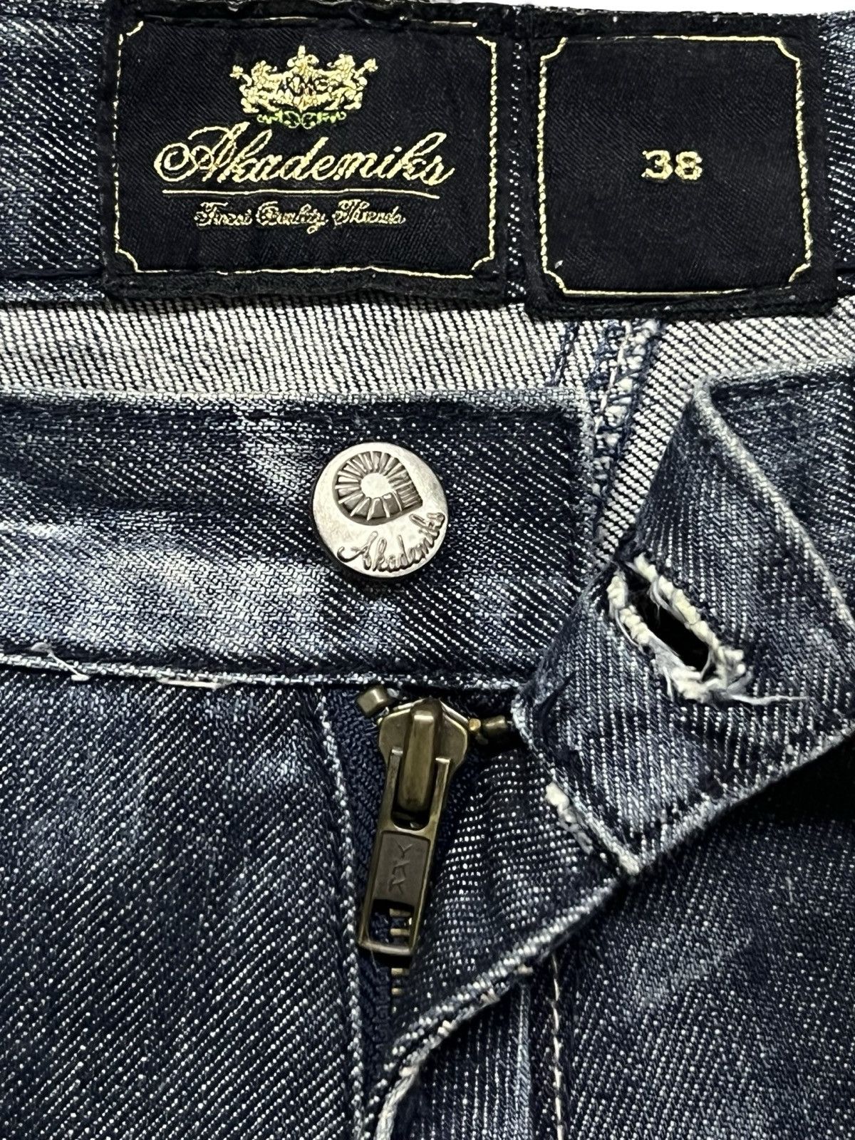 Akademiks Vintage Akademiks Y2K archive Baggy Jeans | Hip Hop Fit Size US 37 - 11 Thumbnail