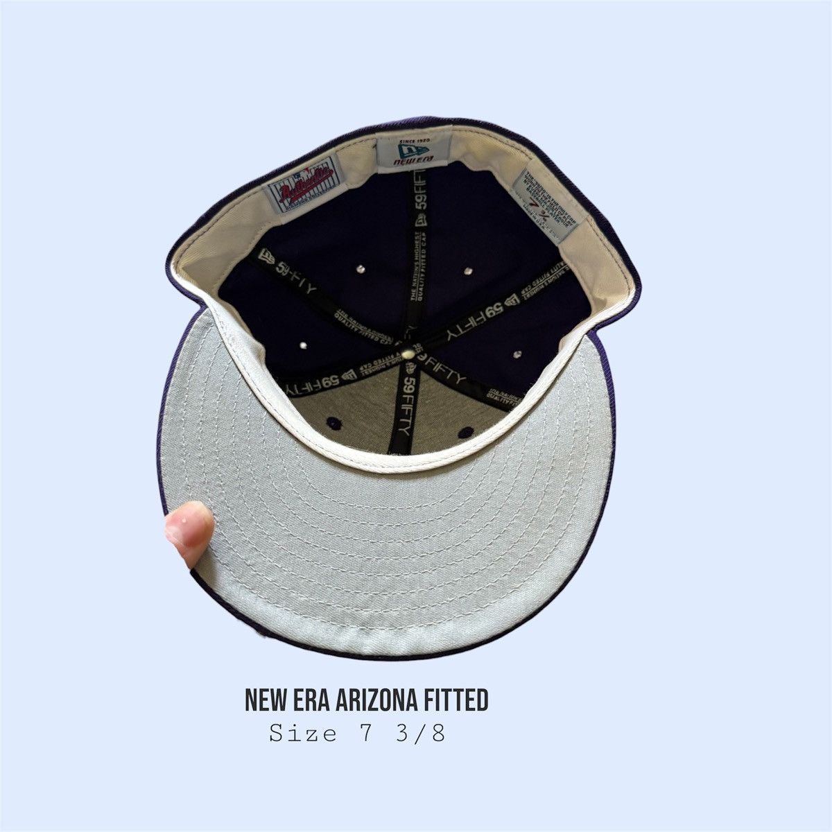 New Era Arizona Diamondbacks Cap 7 3/8 Size ONE SIZE - 3 Thumbnail