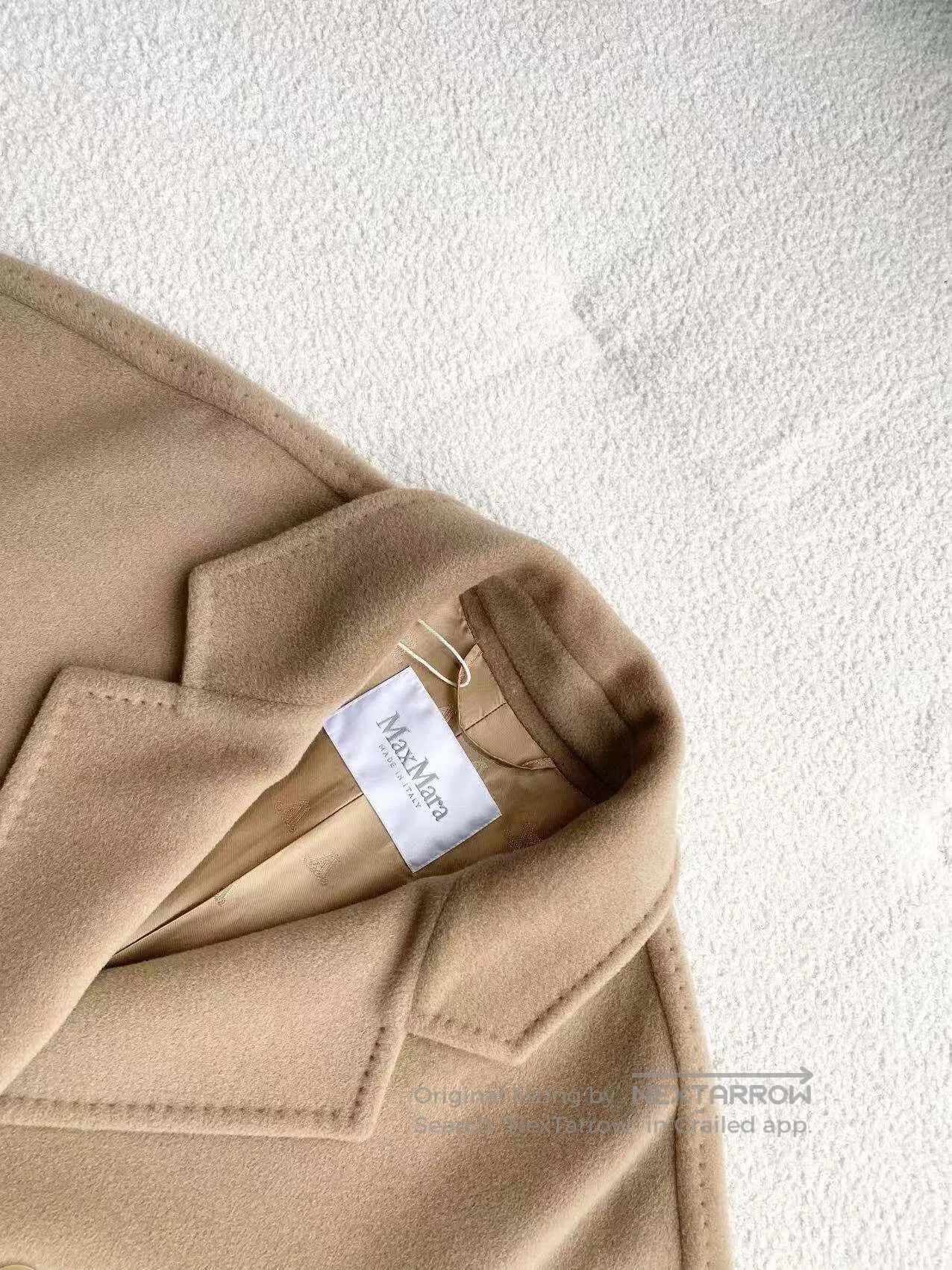 Max Mara Max Mara Double-breasted cropped coats| Size XS / US 0-2 / IT 36-38 - 4 Thumbnail