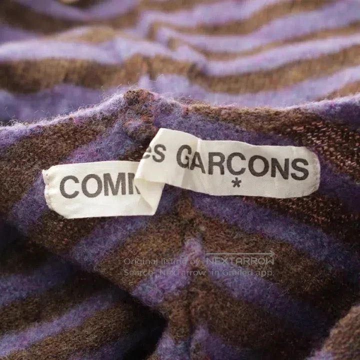 Comme des Garcons Comme Des Garcons Medium size Striped textured bouclé knit Size XS / US 0-2 / IT 36-38 - 6 Thumbnail
