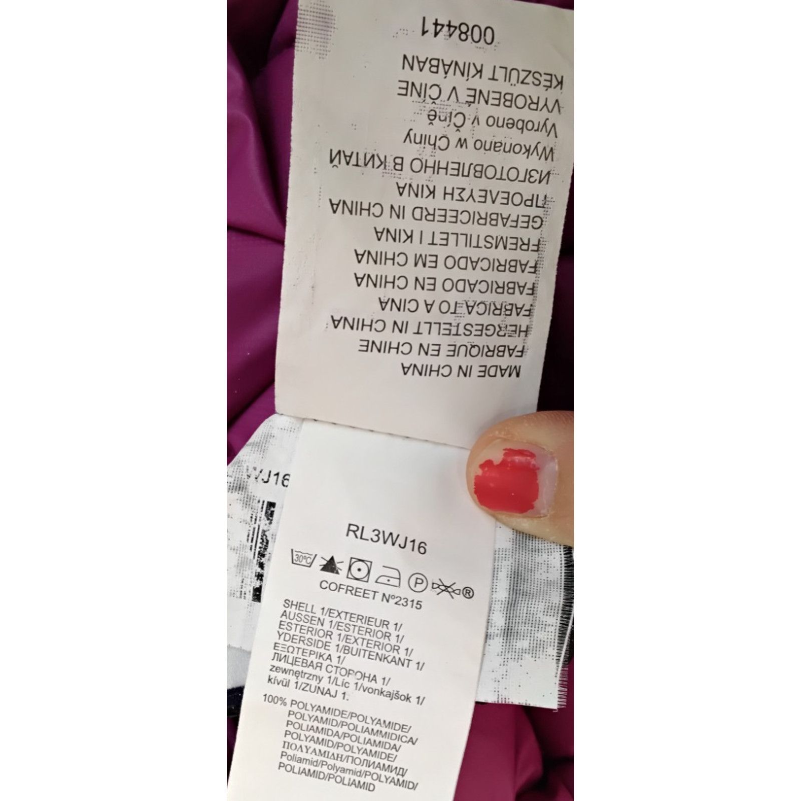 Rossignol Rossignol Down Jacket Women's L Reversible Magenta/Denim Size L / US 10 / IT 46 - 14 Thumbnail