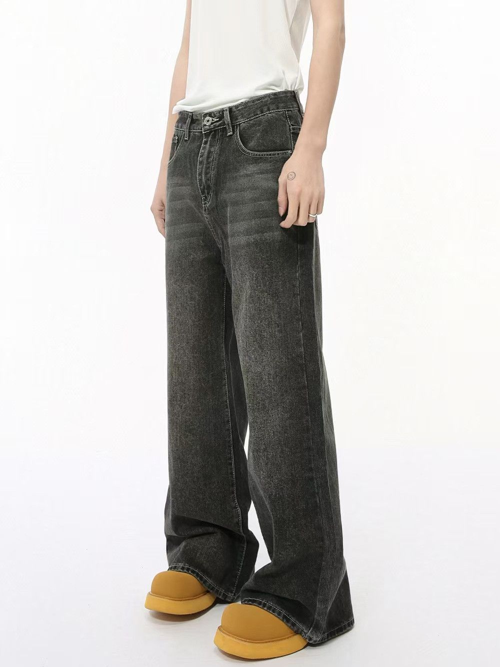 Japanese Brand × Jean Vintage Simple Loose Casual Jeans Size US 30 / EU 46 - 2 Thumbnail