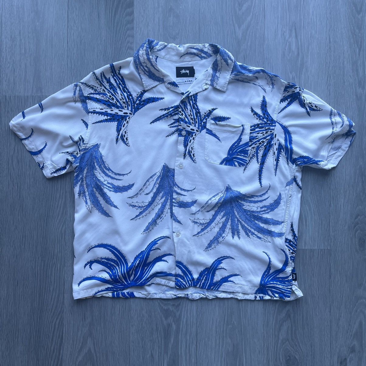 NOMA t.d × Stussy Noma Shaded Diamond Shirt | Grailed