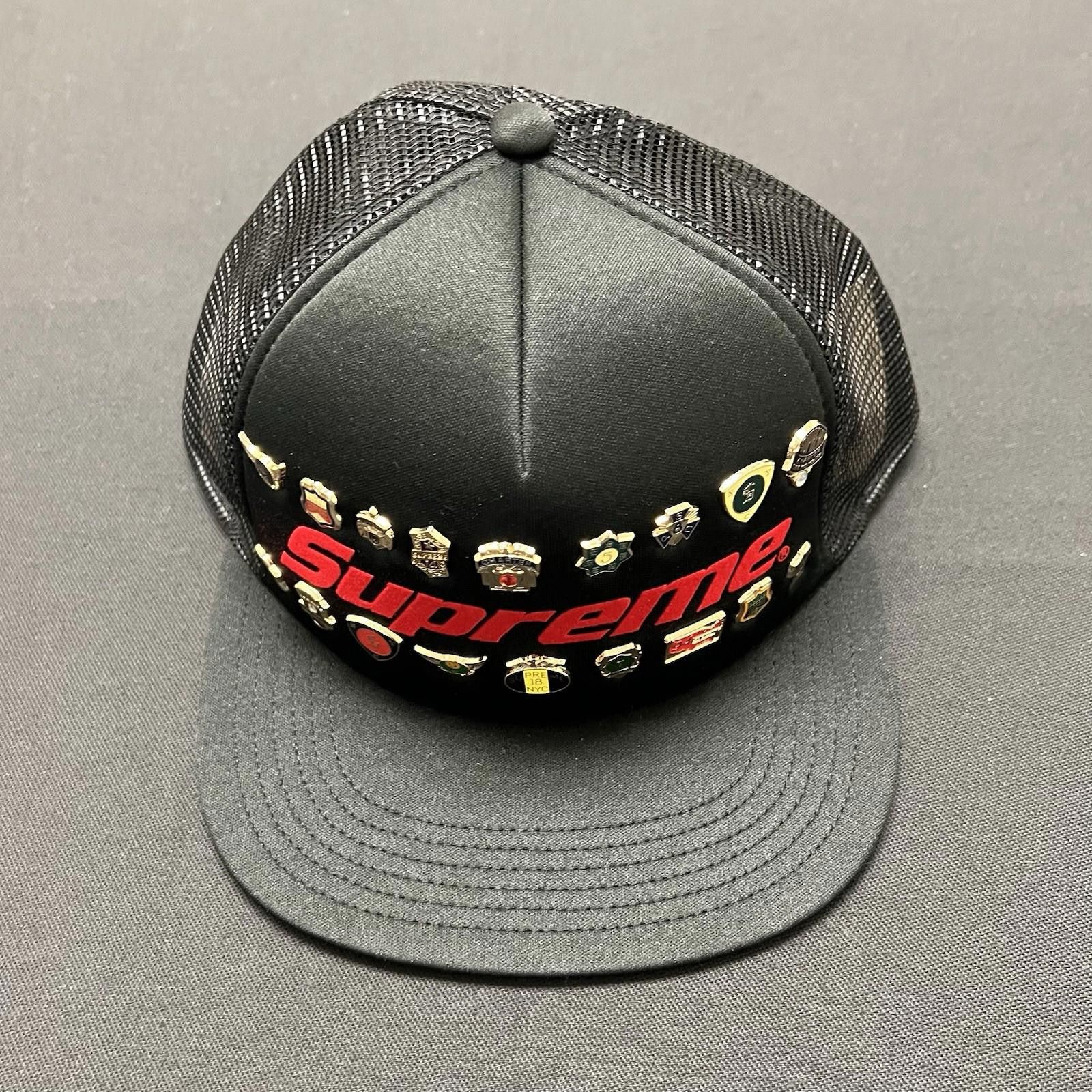 Supreme Supreme Studded Velvet Mesh 5-Panel Hat | Grailed