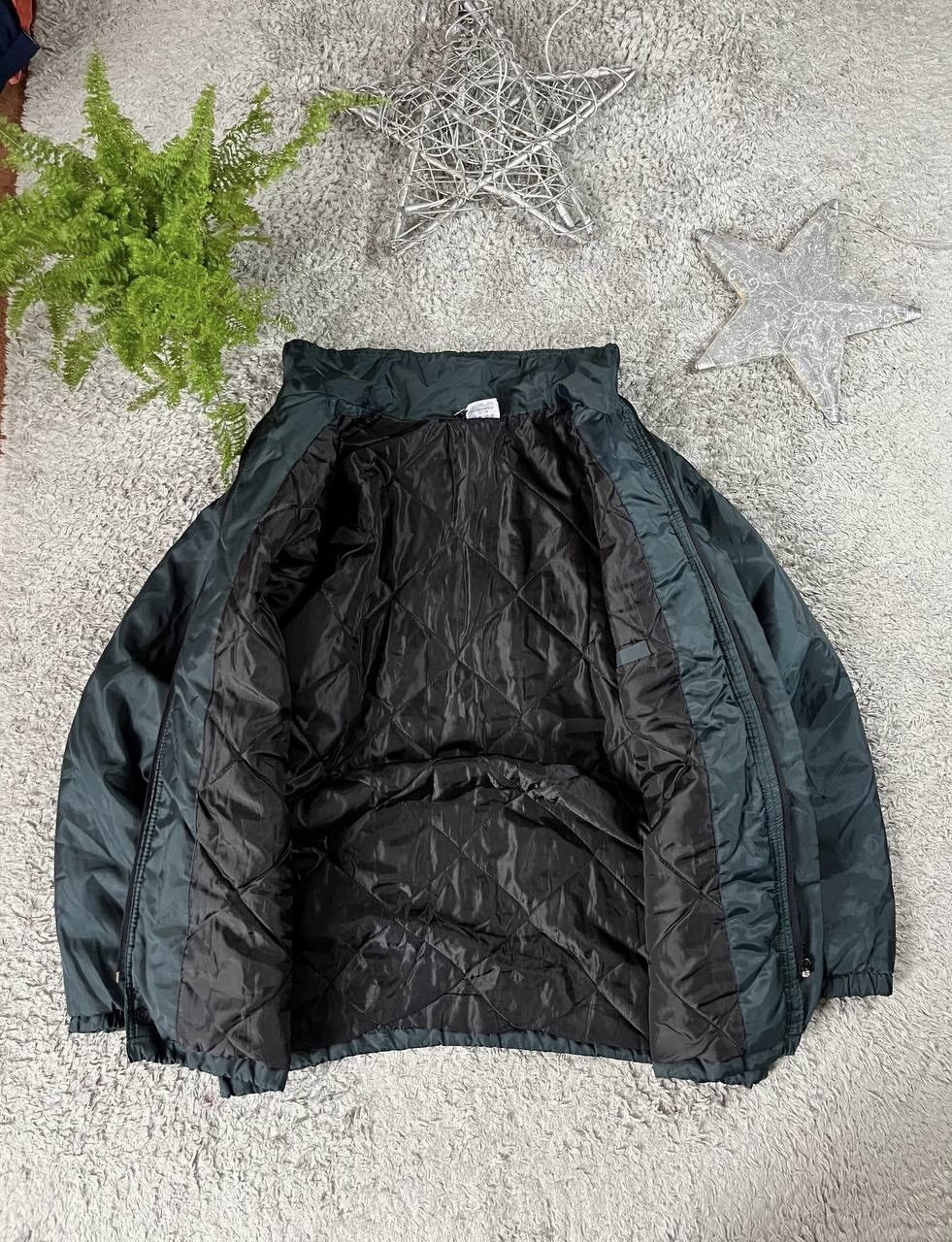 Nike × Vintage Vintage Nike 90s Rare Puffer Jacket Y2K Big Logo Swoosh Size US L / EU 52-54 / 3 - 6 Thumbnail