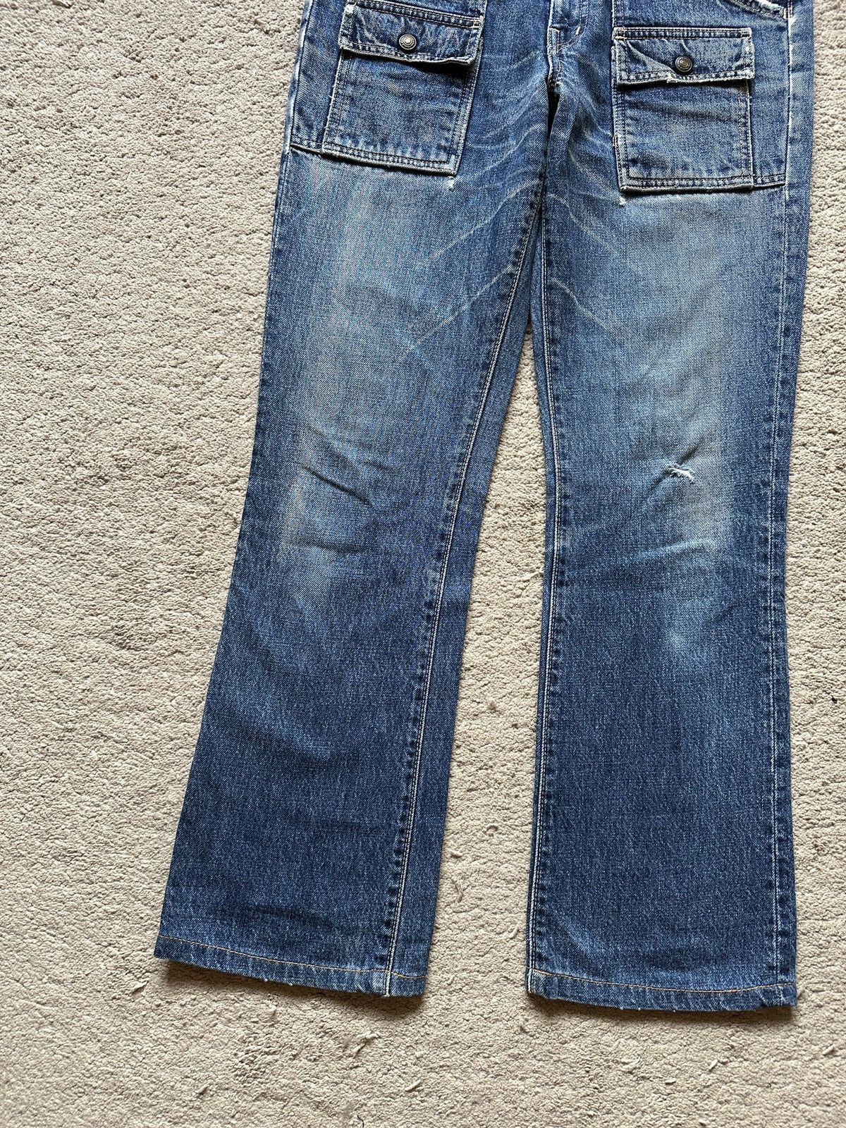 Kapital 1990s Kapital Denim Bush Pant Jeans Size US 30 / EU 46 - 4 Thumbnail