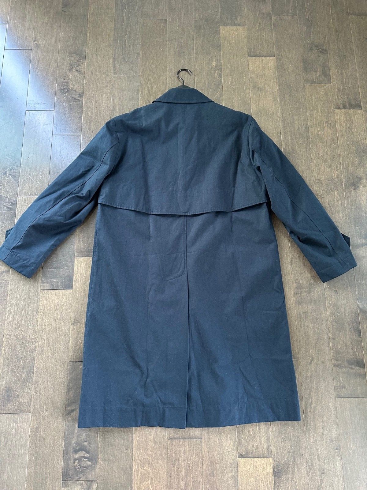 Margaret Howell Light Ventile Canvas Cotton Mac Dark Navy SS25 Size US M / EU 48-50 / 2 - 3 Thumbnail
