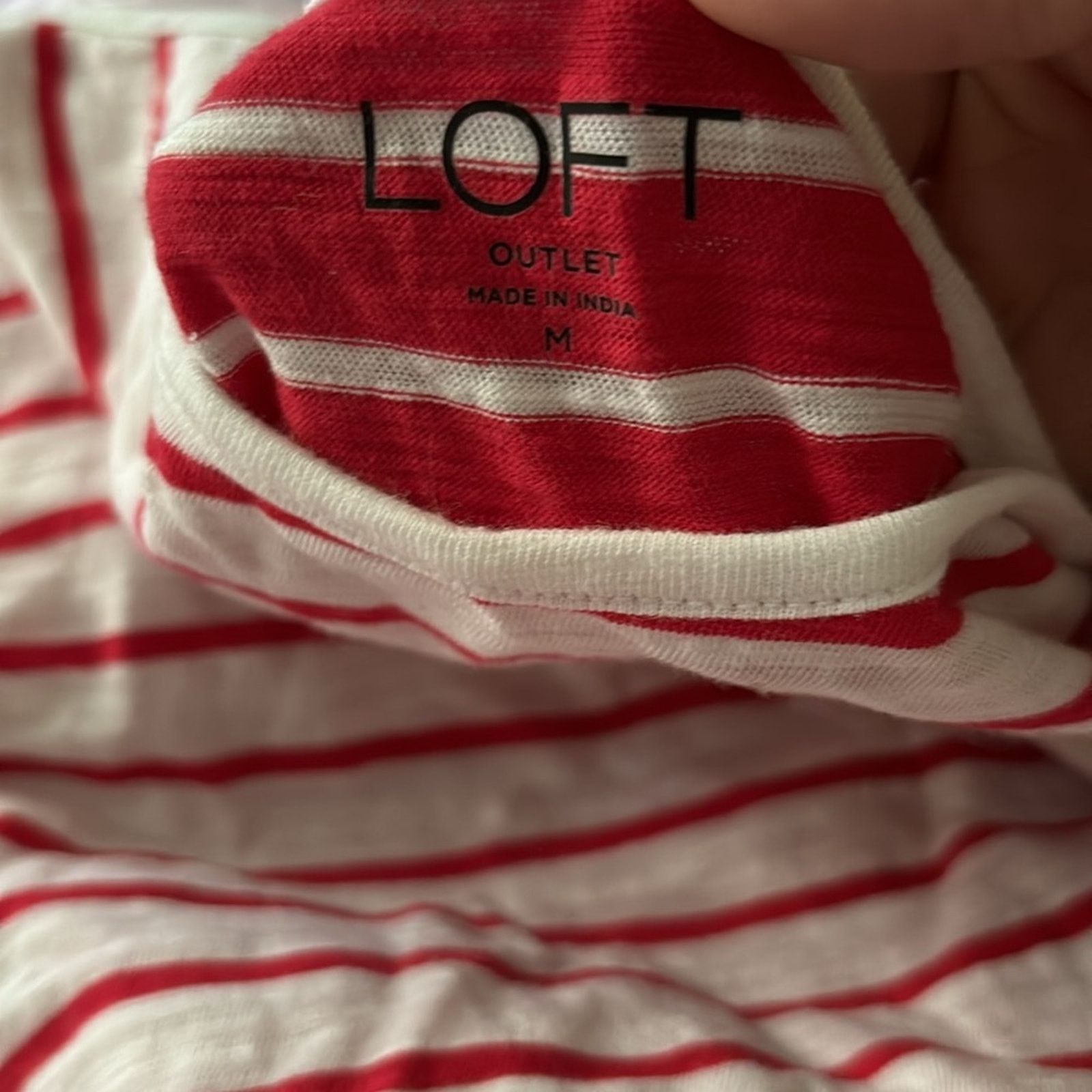 Loft NWT Loft Stripe Tank Size M / US 6-8 / IT 42-44 - 3 Thumbnail