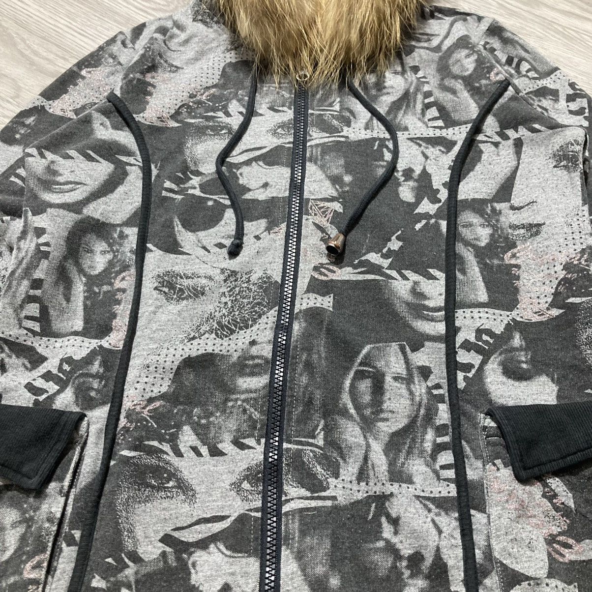 Hysteric Glamour 2000s Colza Girl Glamorous Aop Ziphoodie Beauty Beast Lgb Size US M / EU 48-50 / 2 - 7 Thumbnail