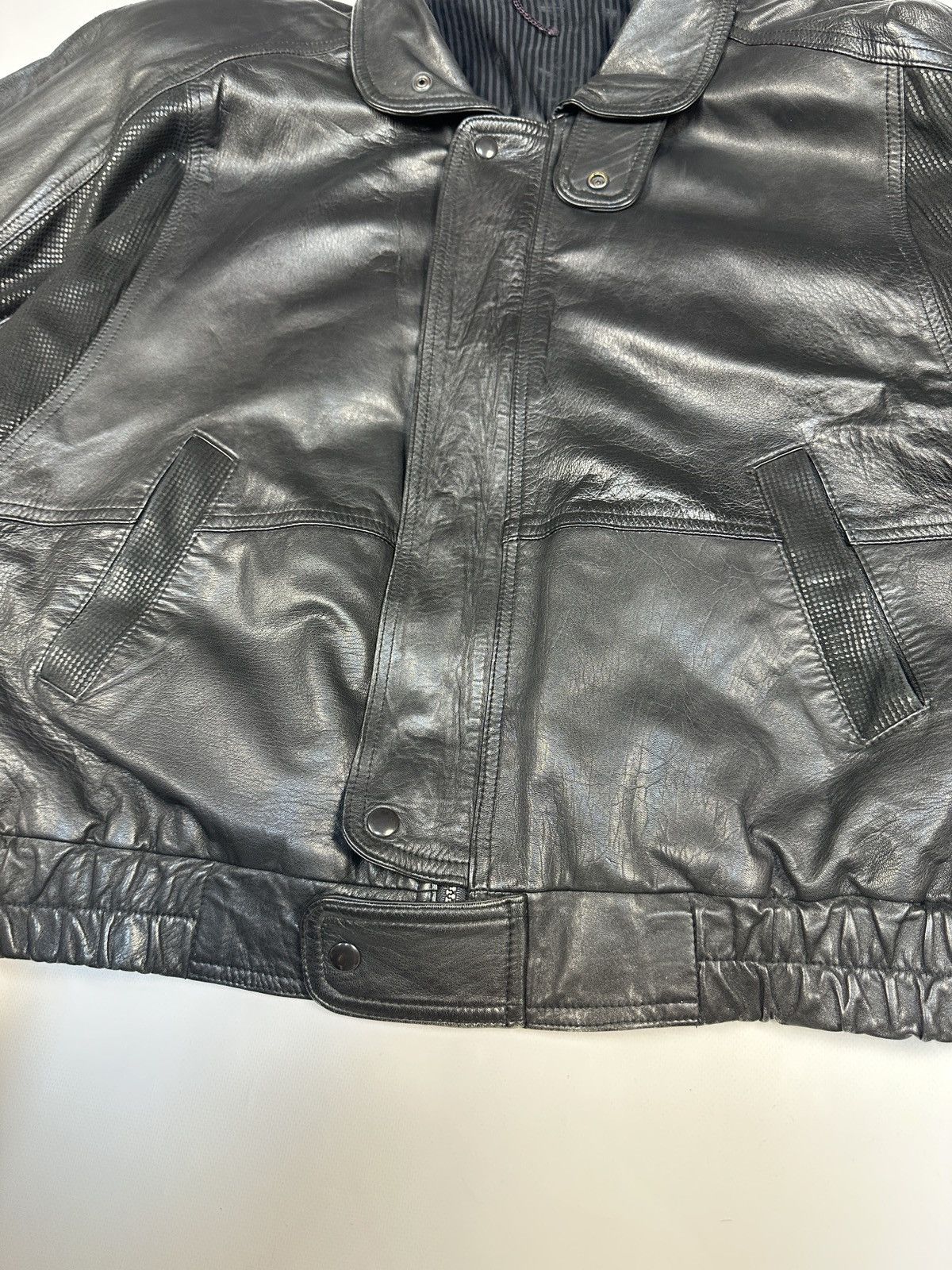 Other Y2K Vintage Leather Jacket Style Opium Baggy Avant Garde XL Size US XL / EU 56 / 4 - 5 Thumbnail