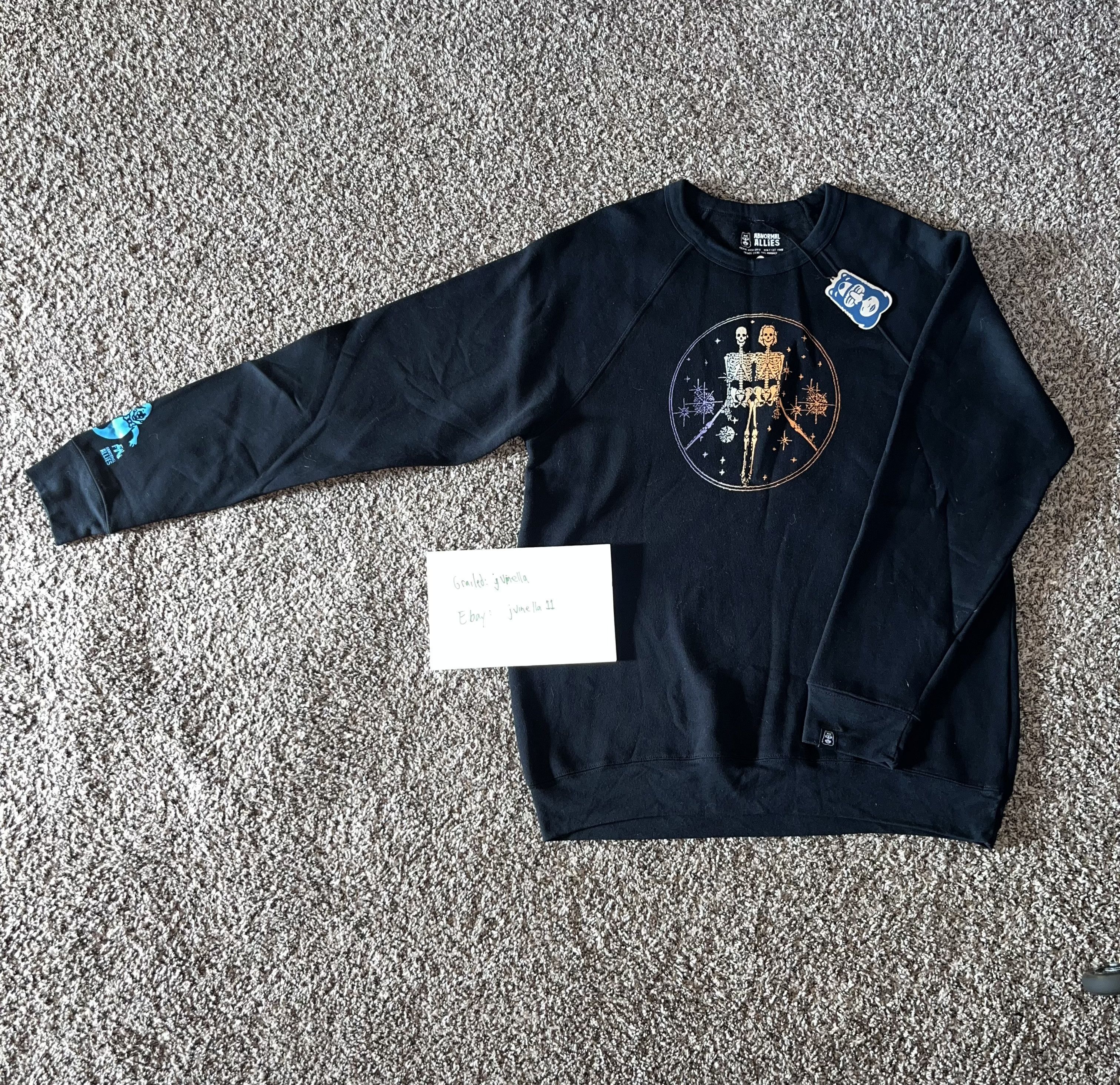 Online Ceramics abnormal allies elijah funk artist series crewneck size XL Size US XL / EU 56 / 4 - 1 Thumbnail