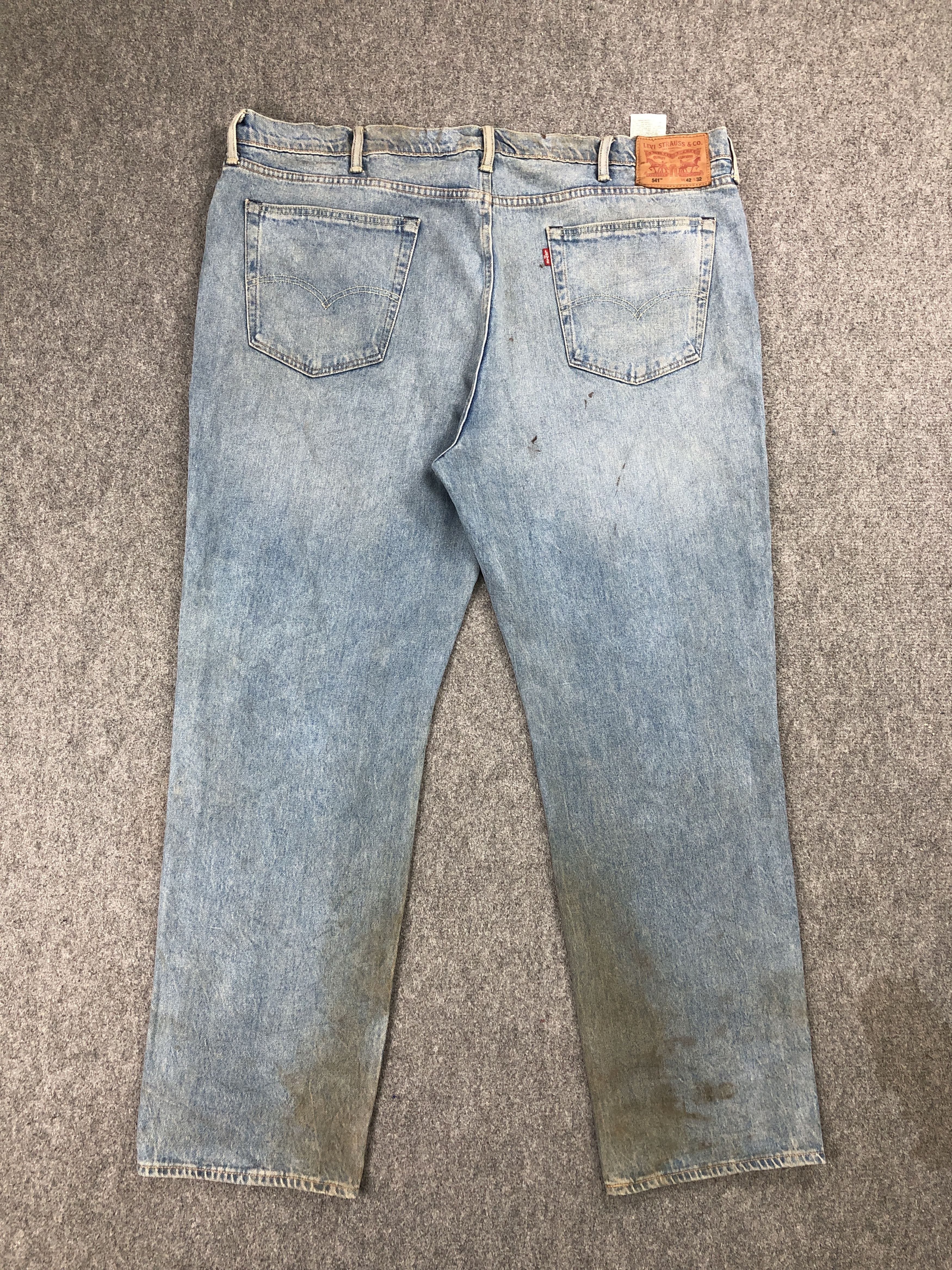 Levi's Dirty Faded Blue Vintage Levi's 541 Jeans DP2254 Size US 43 - 3 Thumbnail