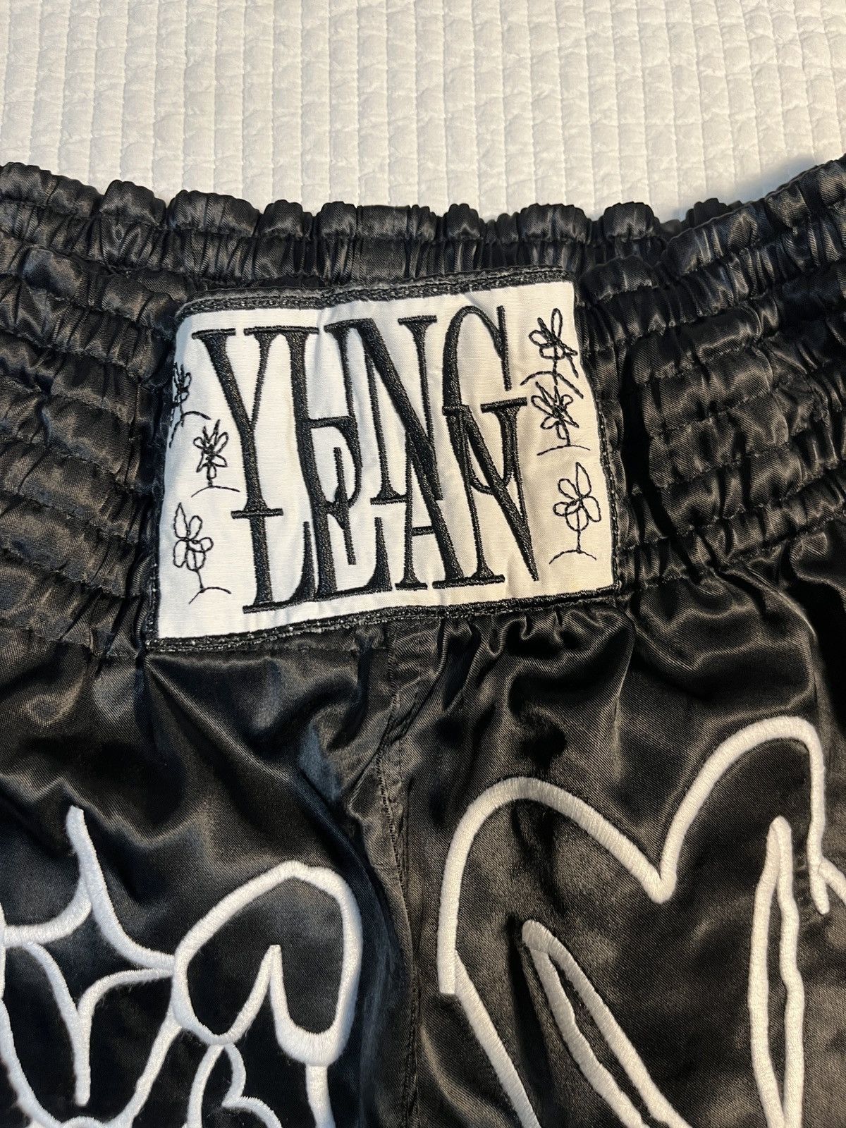 Drain Gang × Sad Boys Yung Lean (Rare) Otis Boxing Shorts Size US 28 / EU 44 - 2 Thumbnail