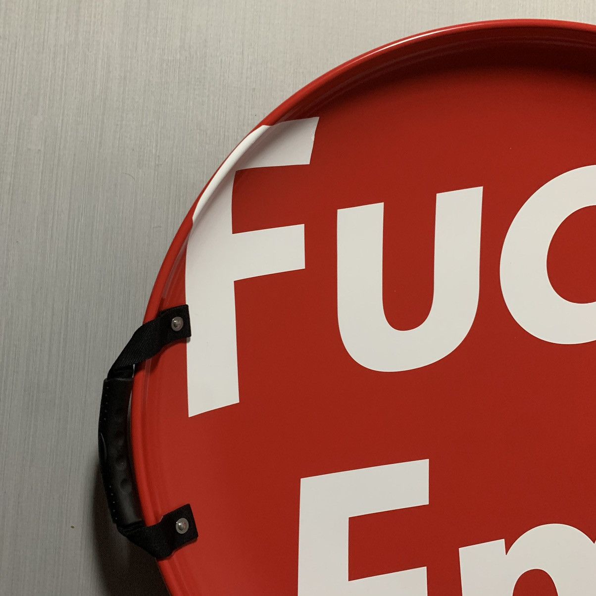 Supreme Supreme Large Fuck Em! Red Sled Size ONE SIZE - 2 Thumbnail