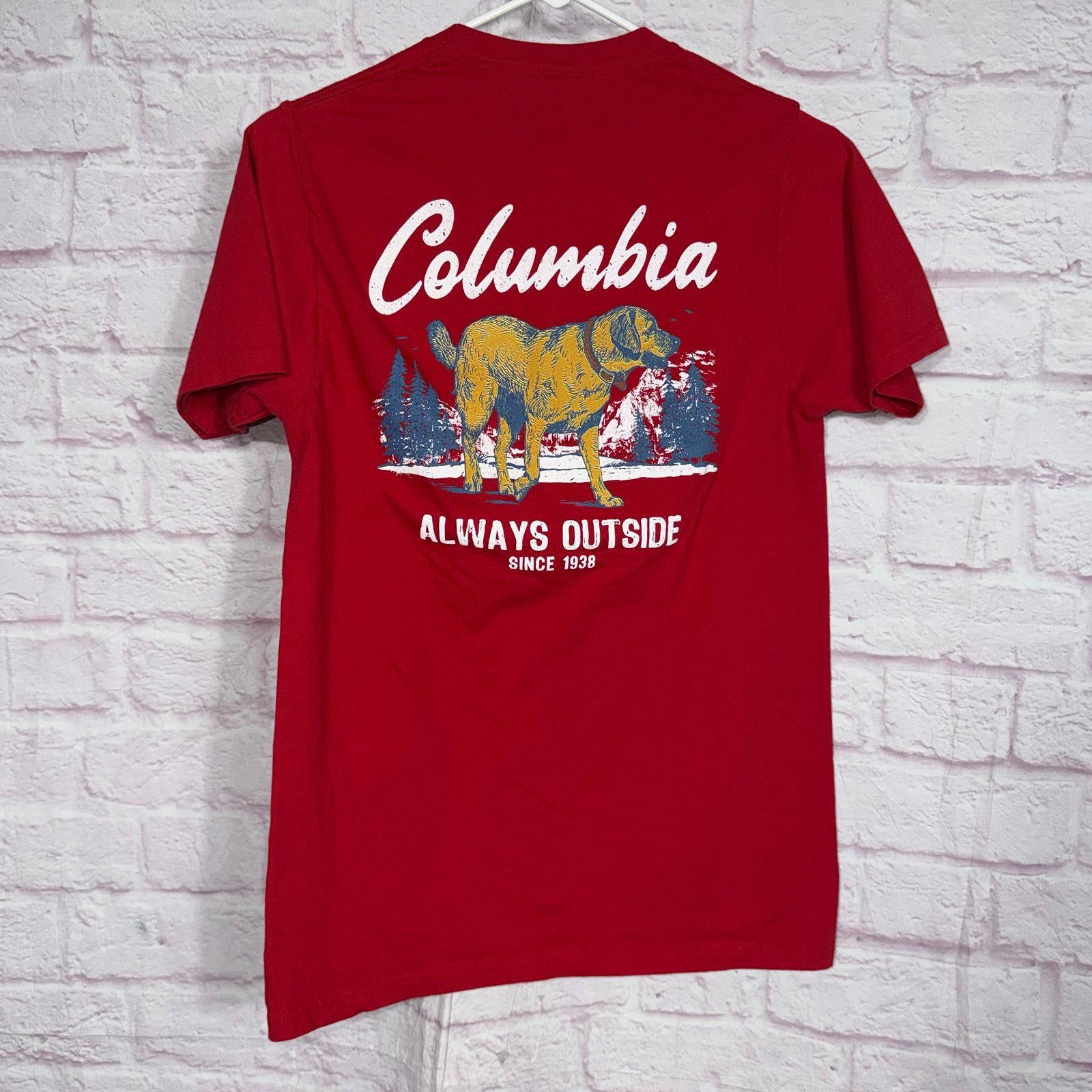 Columbia Columbia Men’s Small Red Graphic T-Shirt Size US S / EU 44-46 / 1 - 5 Thumbnail