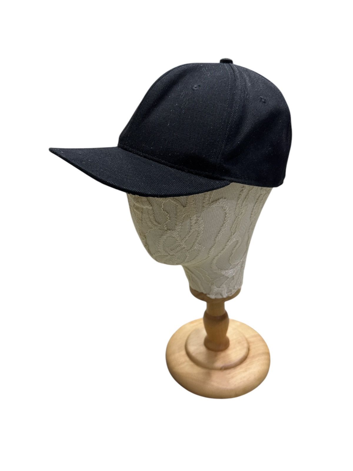 Hoorsenbuhs HOORSENBUHS WOOL FLAT BLACK FITTED CAP 60cm Size ONE SIZE - 2 Thumbnail