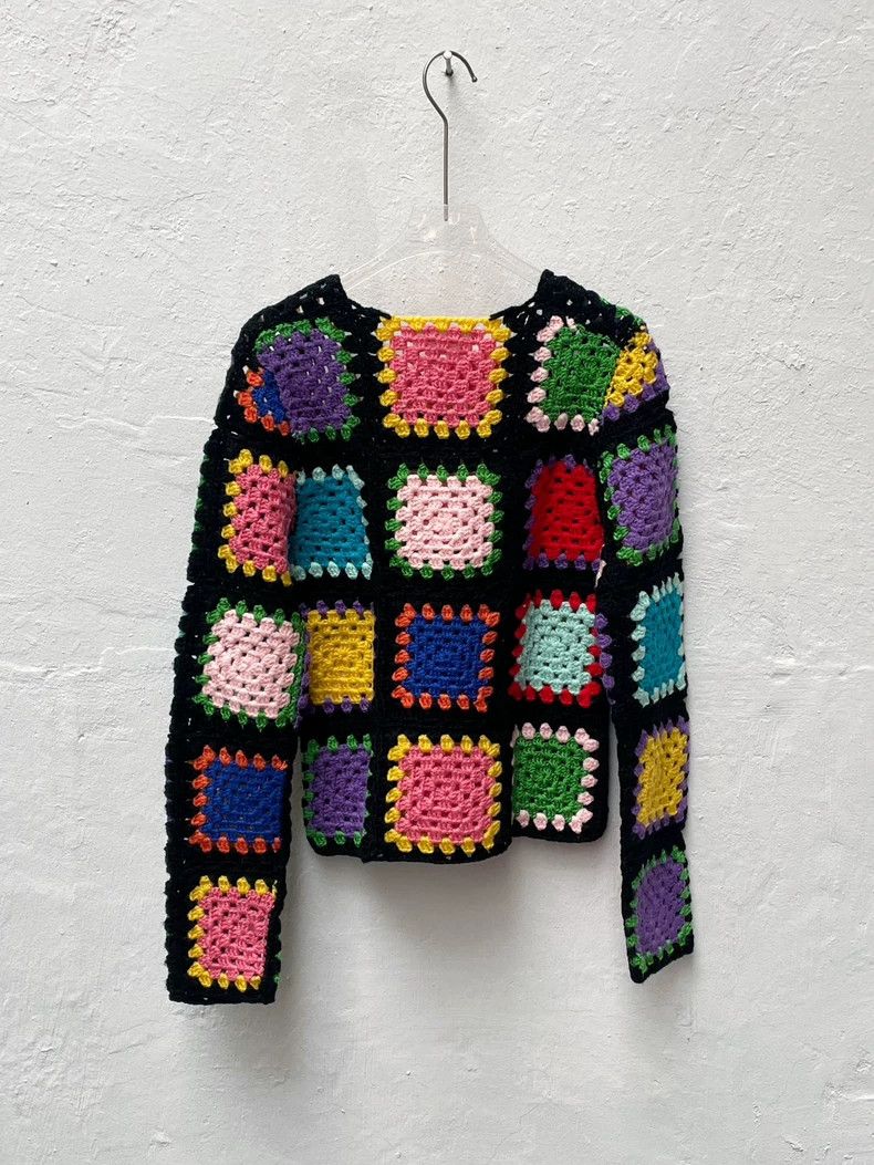 Comme des Garcons Comme des Garcons Patch knitted sweater Size S / US 4 / IT 40 - 6 Thumbnail