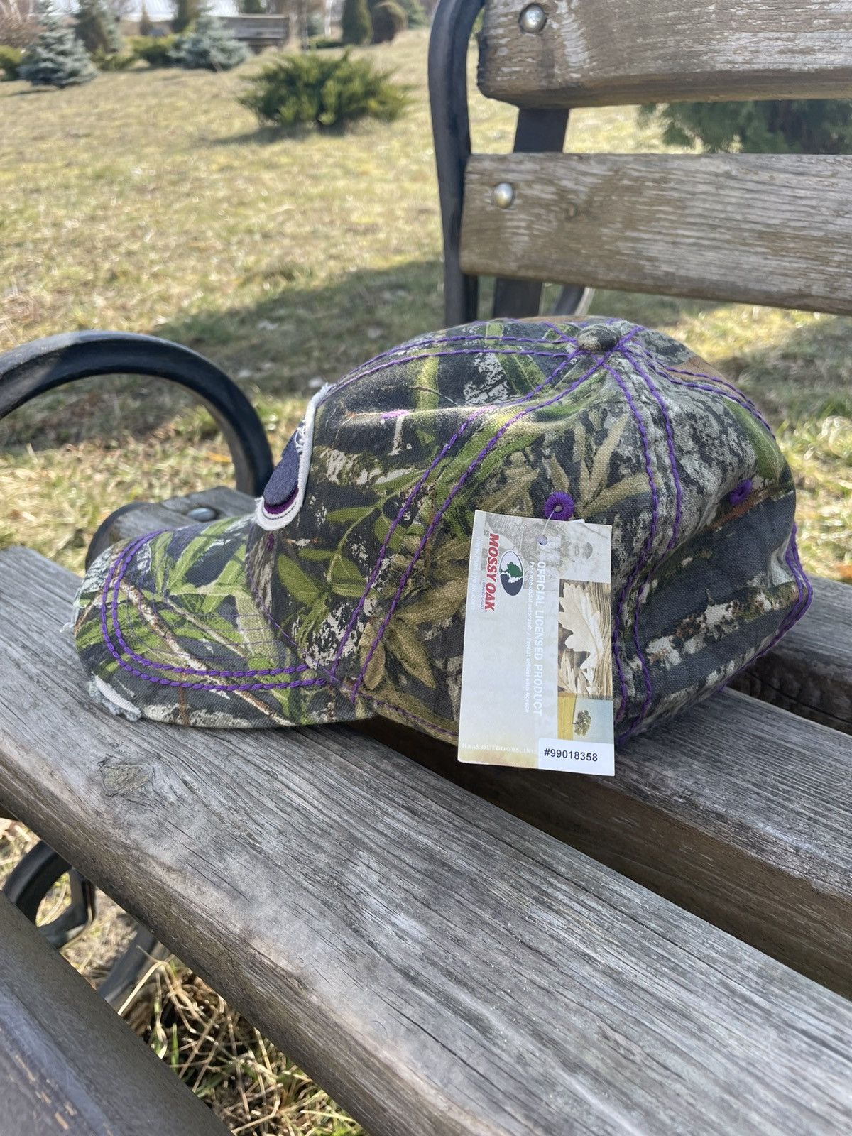 Realtree × Vintage Y2K Signatures Mossy Oaks Ladies Cap RealTree style Size ONE SIZE - 4 Thumbnail