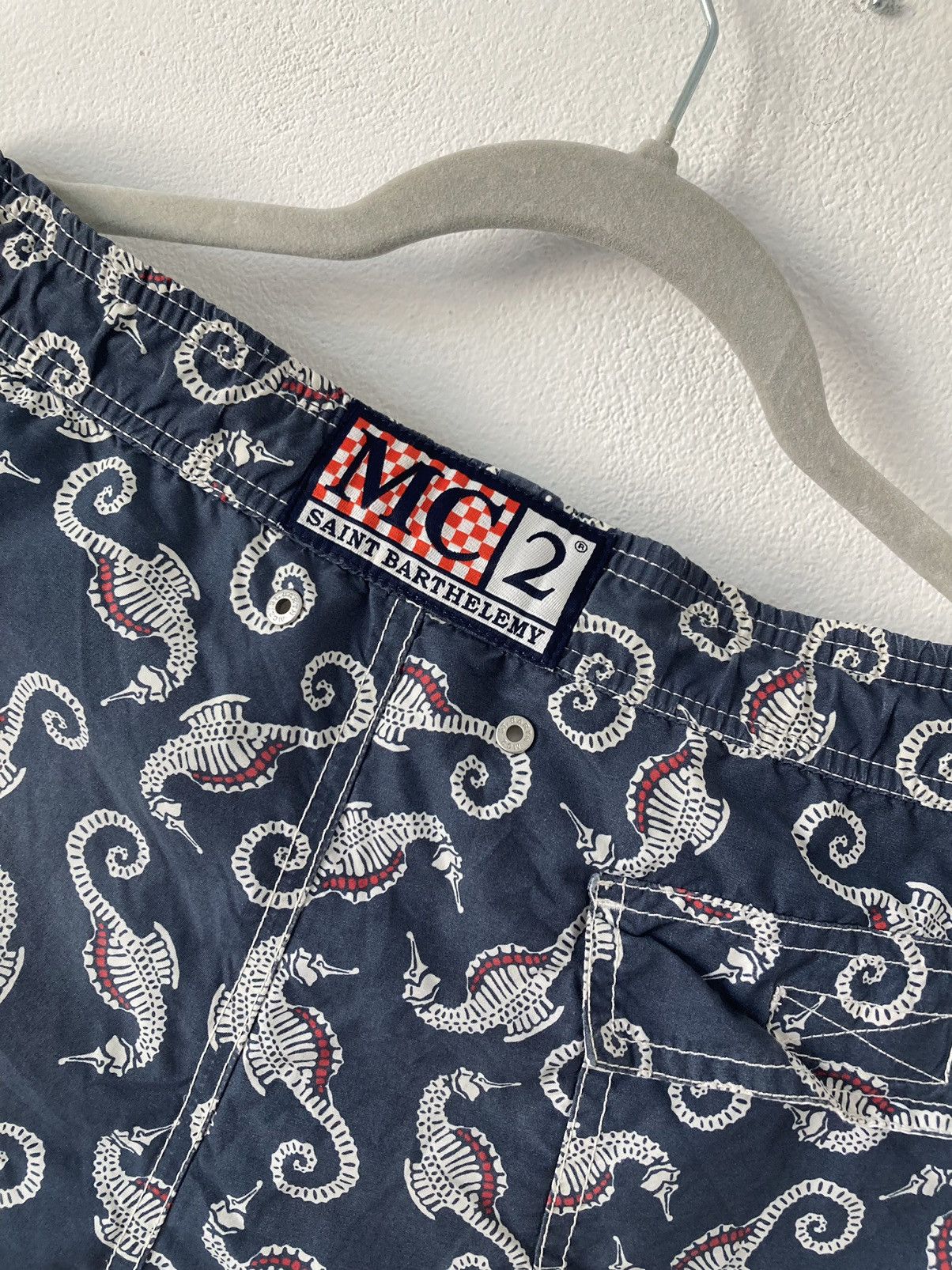 MC2 Saint Barth SEAHORSE SWIMMING SHORTS Size US 30 / EU 46 - 4 Thumbnail