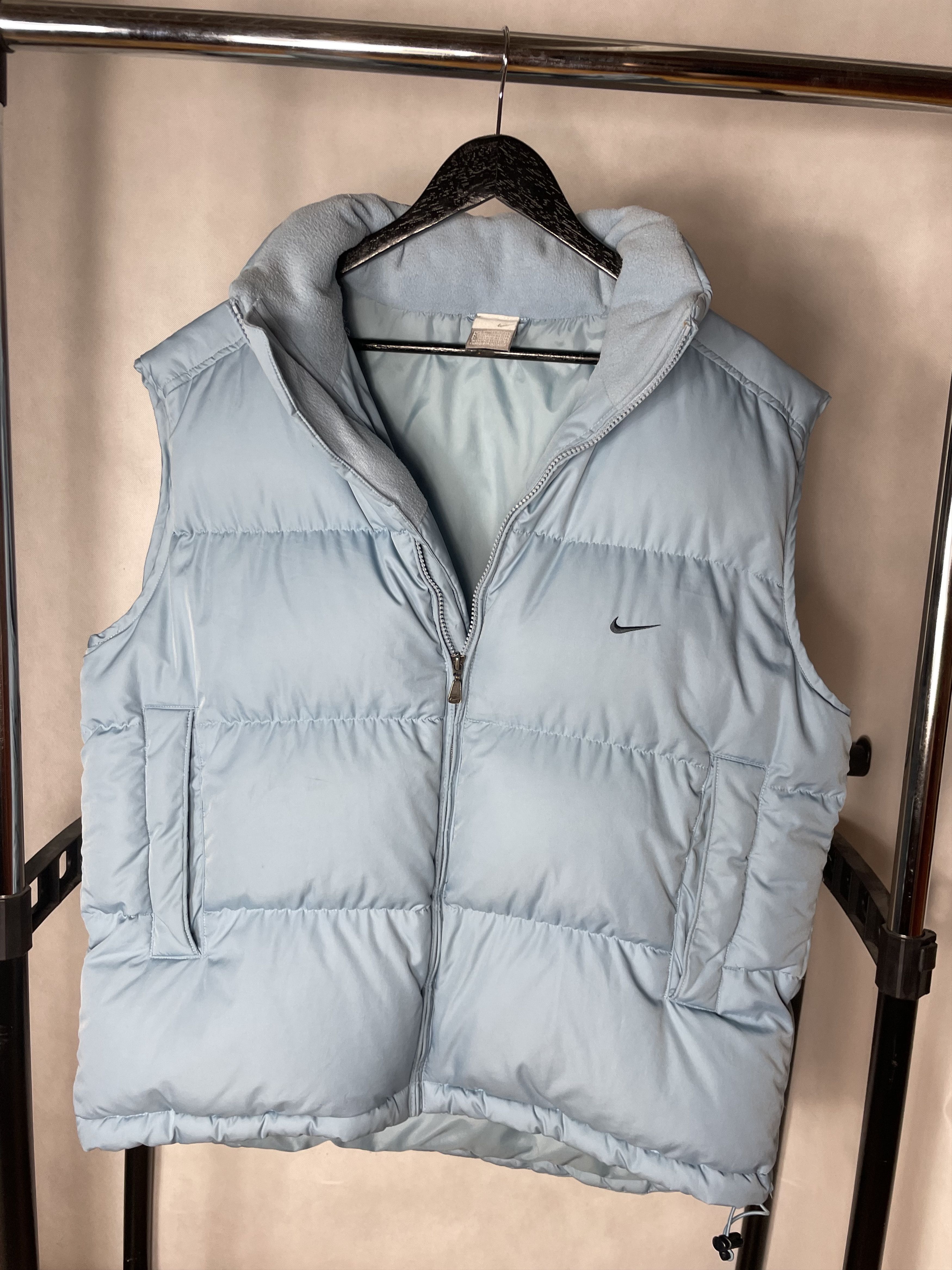 Nike × Vintage Nike Vintage 90's Puffer Vest Size US L / EU 52-54 / 3 - 2 Thumbnail