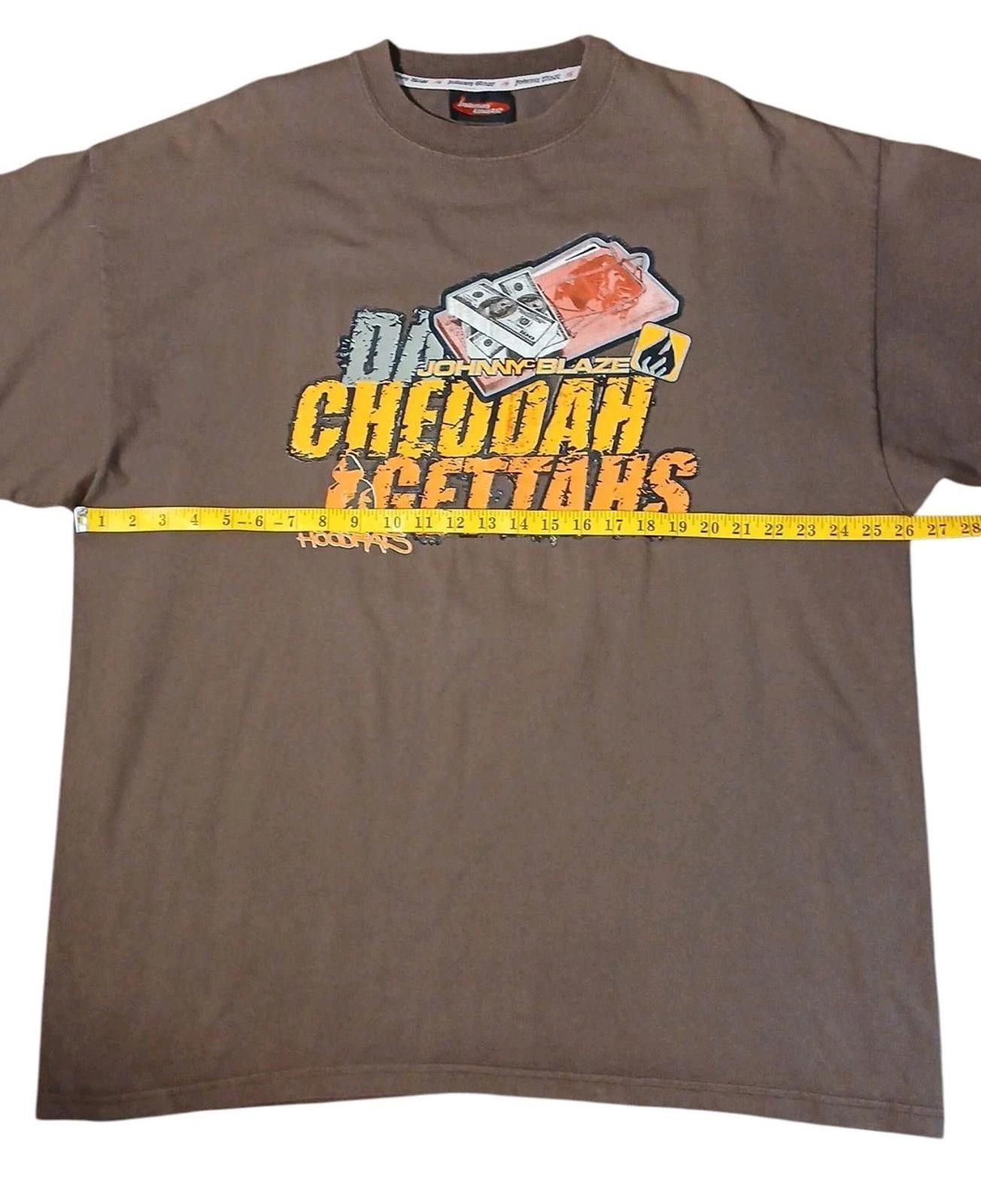 Other Johnny Blaze 2XL Cheddah Gettahs Method Man Graphic T-Shirt Size US XXL / EU 58 / 5 - 4 Thumbnail