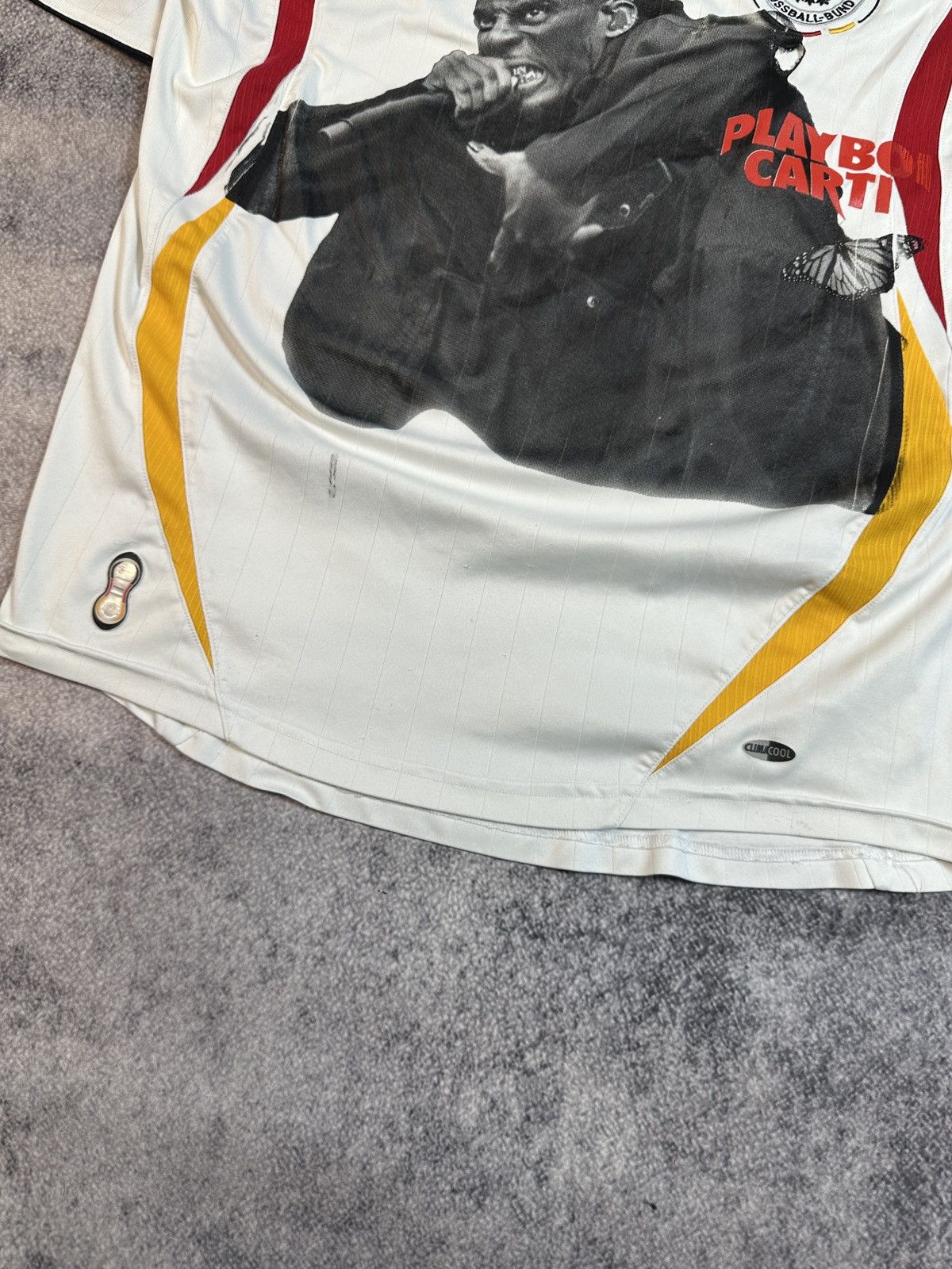 Adidas Vintage Adidas Germany 06/07 Playboi Carti Soccer Jersey M Size US M / EU 48-50 / 2 - 3 Thumbnail