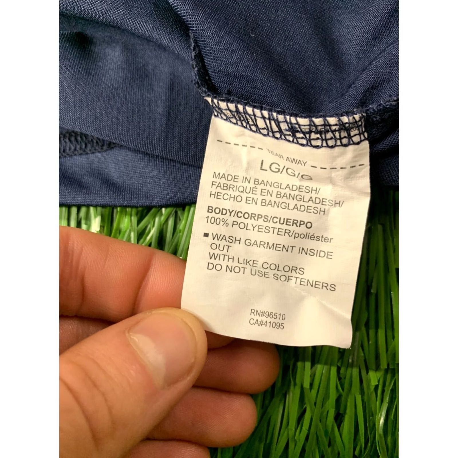Under Armour Under Armour HeatGear Polo Shirt Men L Navy Blue 2019 100% Polyester Short Sleeve CrossFit Training Jersey Size US L / EU 52-54 / 3 - 6 Thumbnail