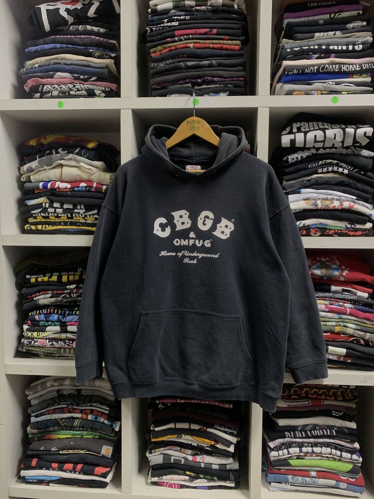 Band Tees × Vintage Vintage 90’s CBGB & OMFUG hoodie Size US M / EU 48-50 / 2 - 2 Thumbnail