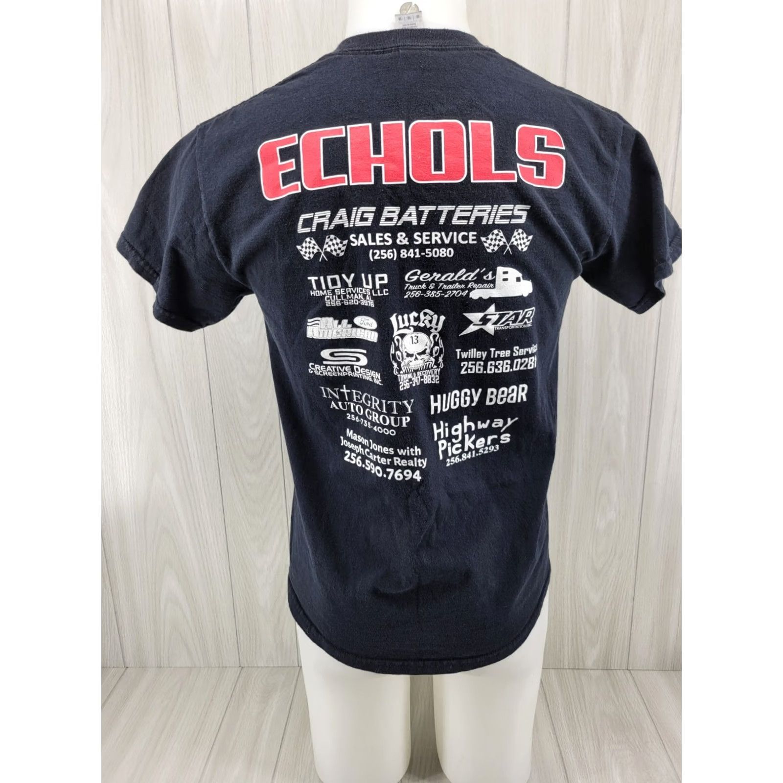 Gildan VINTAGE Christian The Vanilla Gorilla Echols MMA Shirt Size Medium Black Gildan Mens Short Sleeve T-Shirt Graphic Print Size US M / EU 48-50 / 2 - 7 Thumbnail