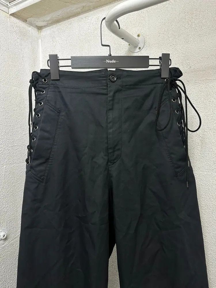 Yohji Yamamoto Yohji Yamamoto lace up design cargo pants-2505 Size US 32 / EU 48 - 5 Thumbnail