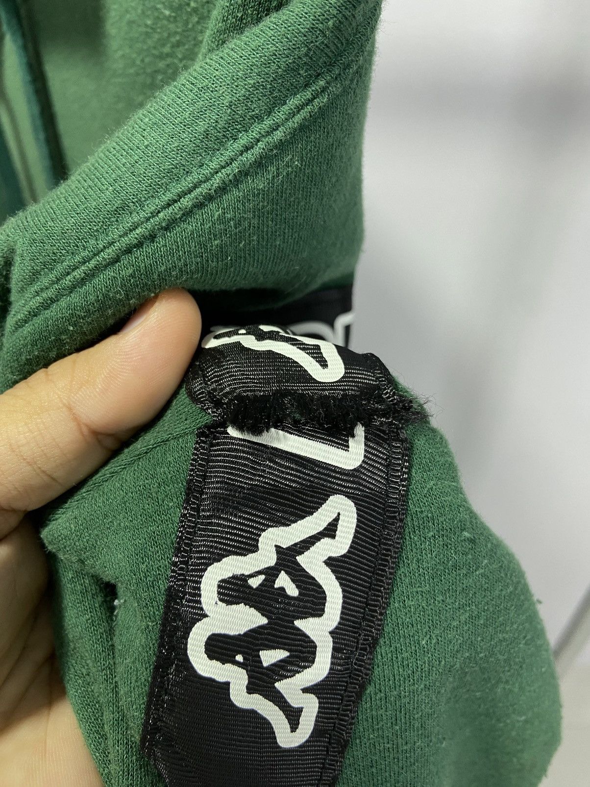 Kappa × Vintage Vintage Kappa Center Side tape hoodie Size US L / EU 52-54 / 3 - 6 Thumbnail