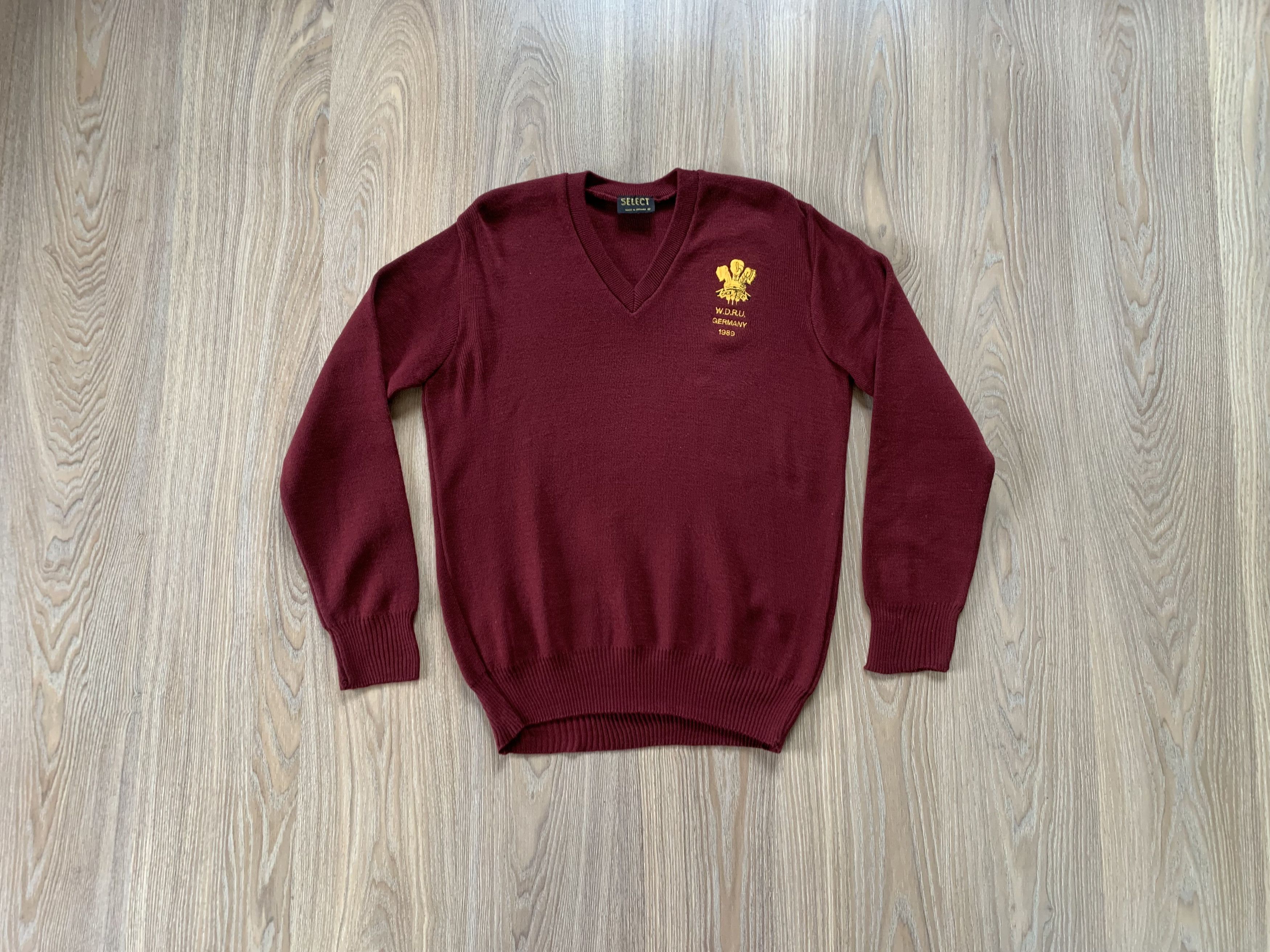 Vintage WDRU Germany Acrylic Vintage Sweatshirt Select Size US XS / EU 42 / 0 - 1 Thumbnail