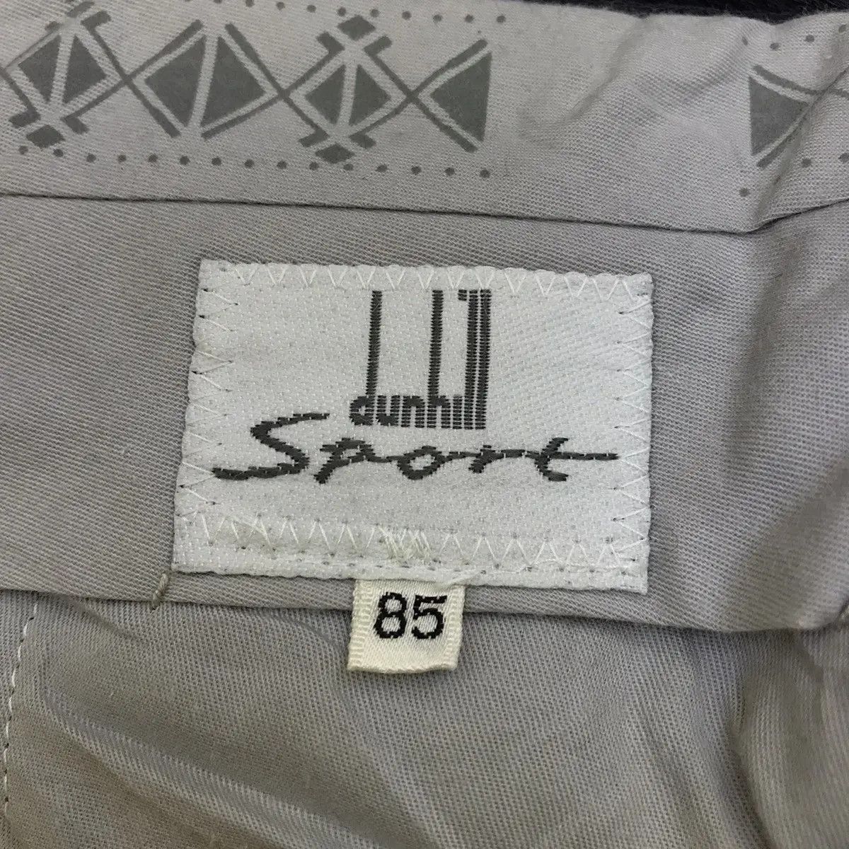 Vintage Vintage DUNHILL SPORT Made In Italy Wool Minimalist Pant Size US 33 - 8 Thumbnail