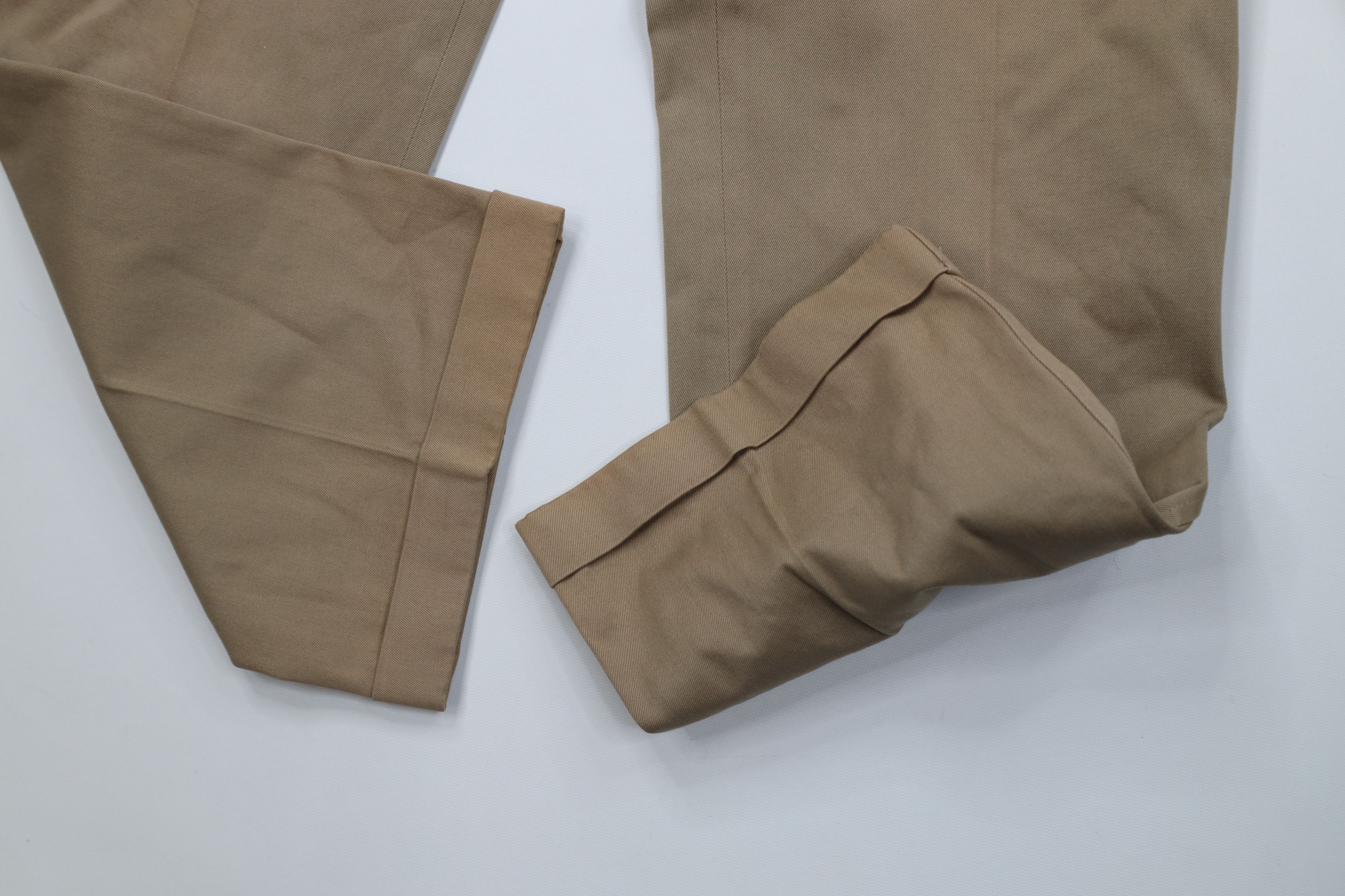 Lands' End Vintage 70s Lands End Heavy Wide Leg Chino Pants Cotton USA Size US 36 / EU 52 - 5 Thumbnail