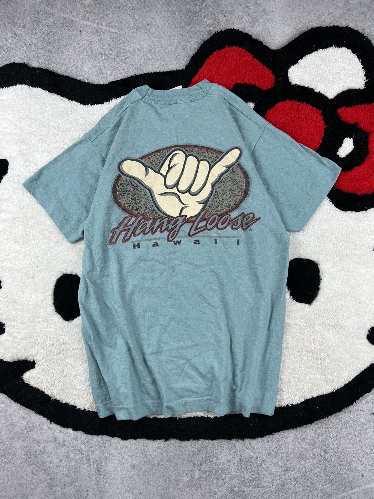 Other Vintage 90s Hang Loose Hawaii Y2K Surf Style Tee Shirt Size US M / EU 48-50 / 2 - 7 Thumbnail