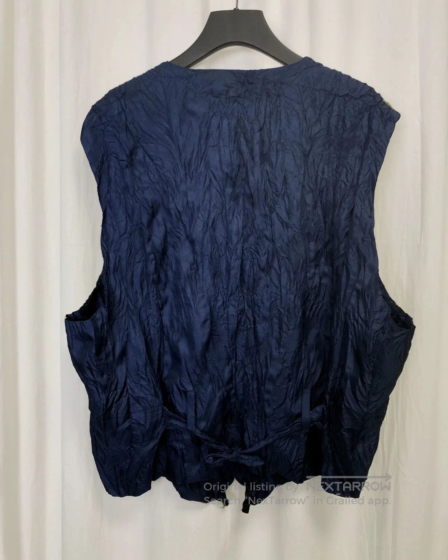 Issey Miyake Issey Miyake 1993 SS Pleated Striped Vest. Size US M / EU 48-50 / 2 - 2 Thumbnail