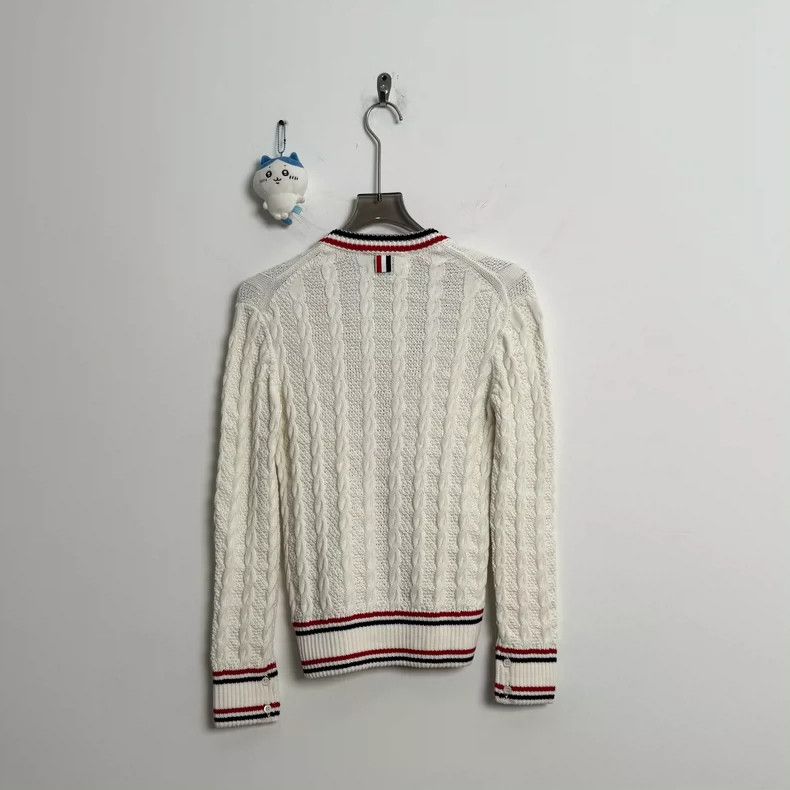 Thom Browne Thom Browne Knitted sweater cardigan Size XS / US 0-2 / IT 36-38 - 4 Thumbnail