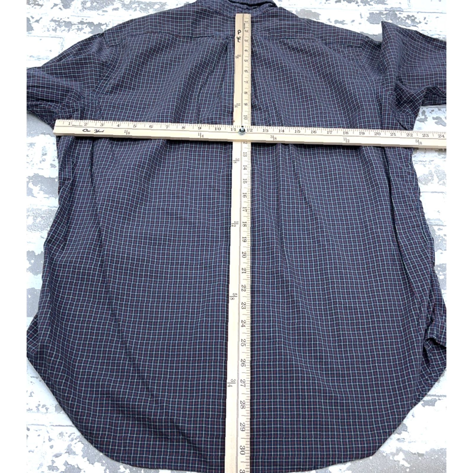 Ralph Lauren Ralph Lauren Shirt Men L Blue Red Button-Up Classic Fit Tattersall Plaid Logo Embroidered Button-Down Collar Casual Shirt Colorful Preppy Modern 90s? Size US L / EU 52-54 / 3 - 7 Thumbnail