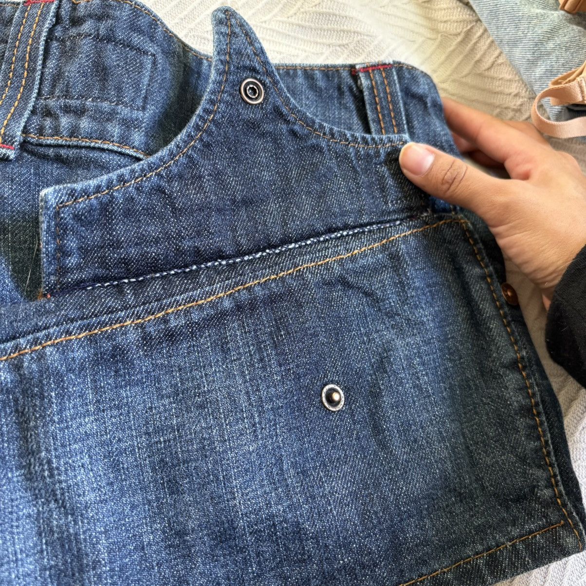Miss Sixty Vintage Miss Sixty Oversized Button Low Rise Y2K Denim Short Size 29" - 3 Thumbnail