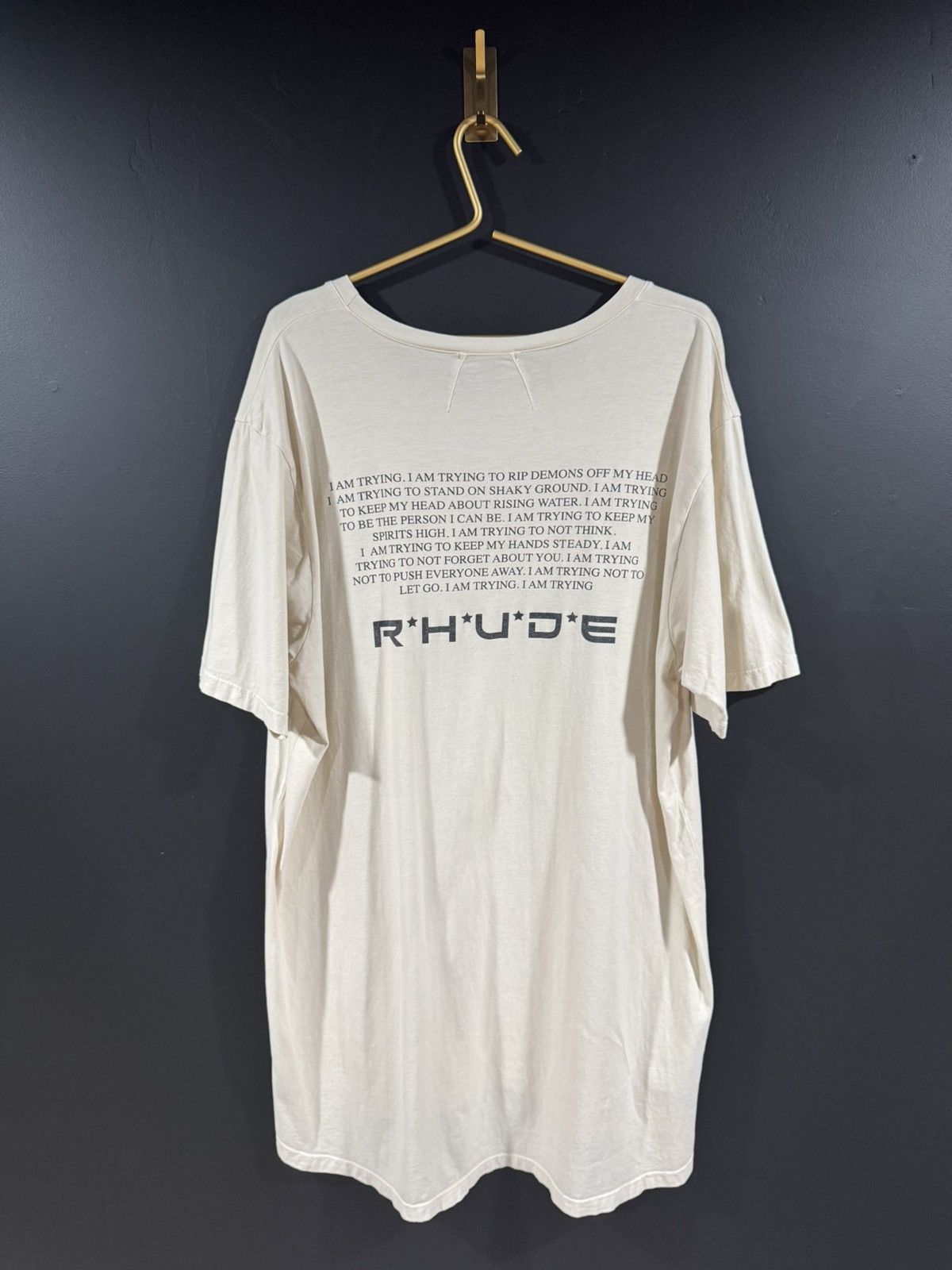 Rhude Rhude American Idle Tee XL Size US XL / EU 56 / 4 - 7 Thumbnail
