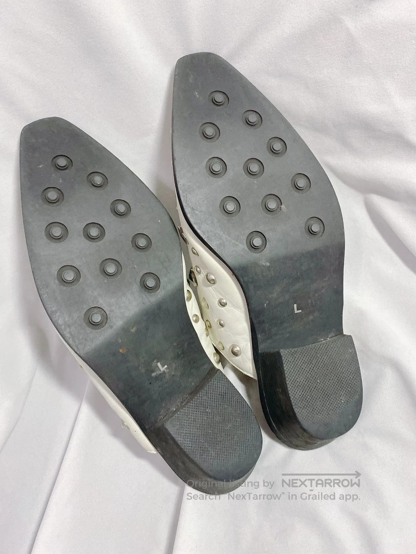 Junya Watanabe Junya Watanabe Gemstone Leather Slippers. Size US 7 / EU 40 - 4 Thumbnail
