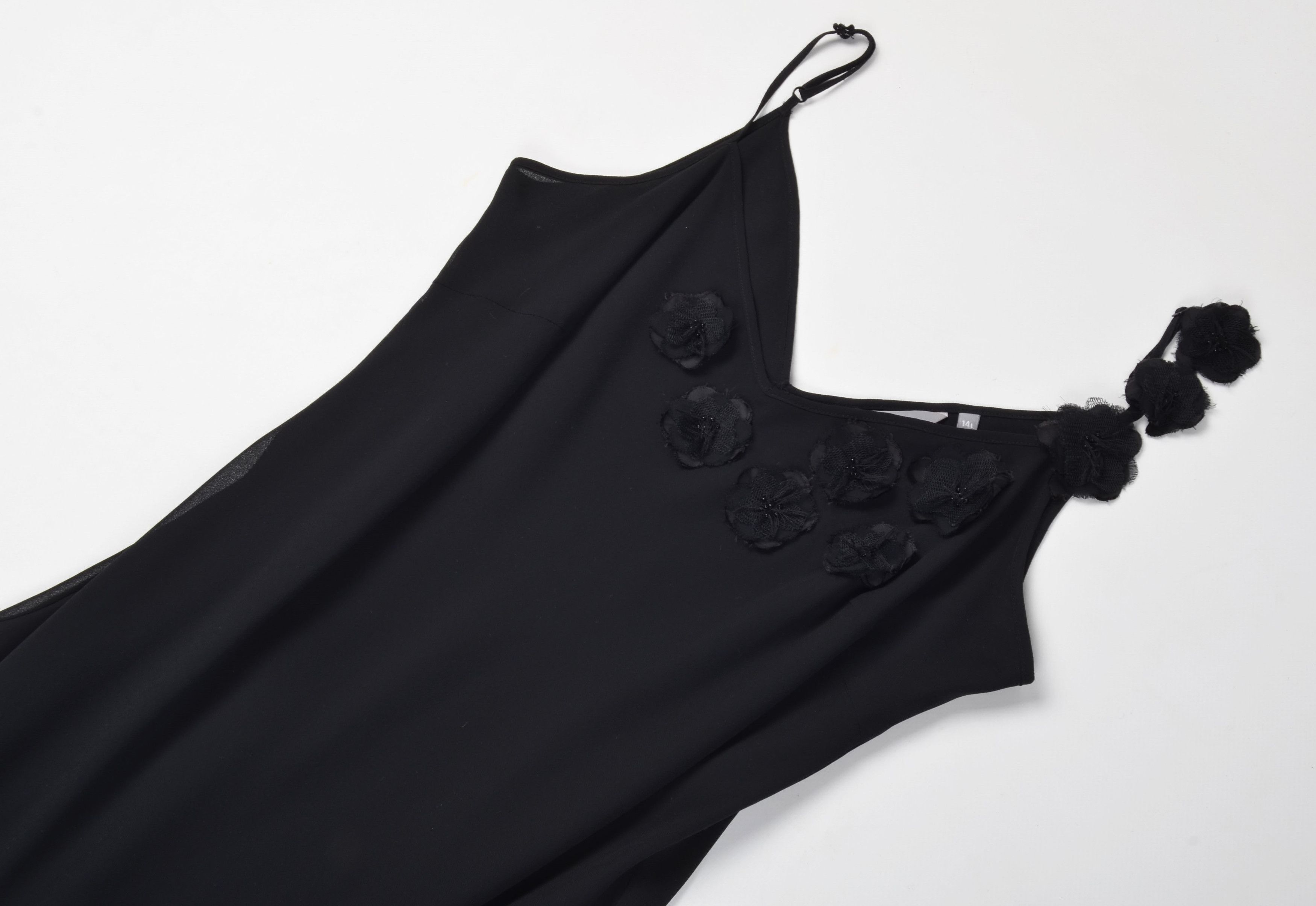 Designer × Vintage Vintage Per Una Y2K Whimsigoth Mesh Mermaid Dress Size L / US 10 / IT 46 - 2 Thumbnail