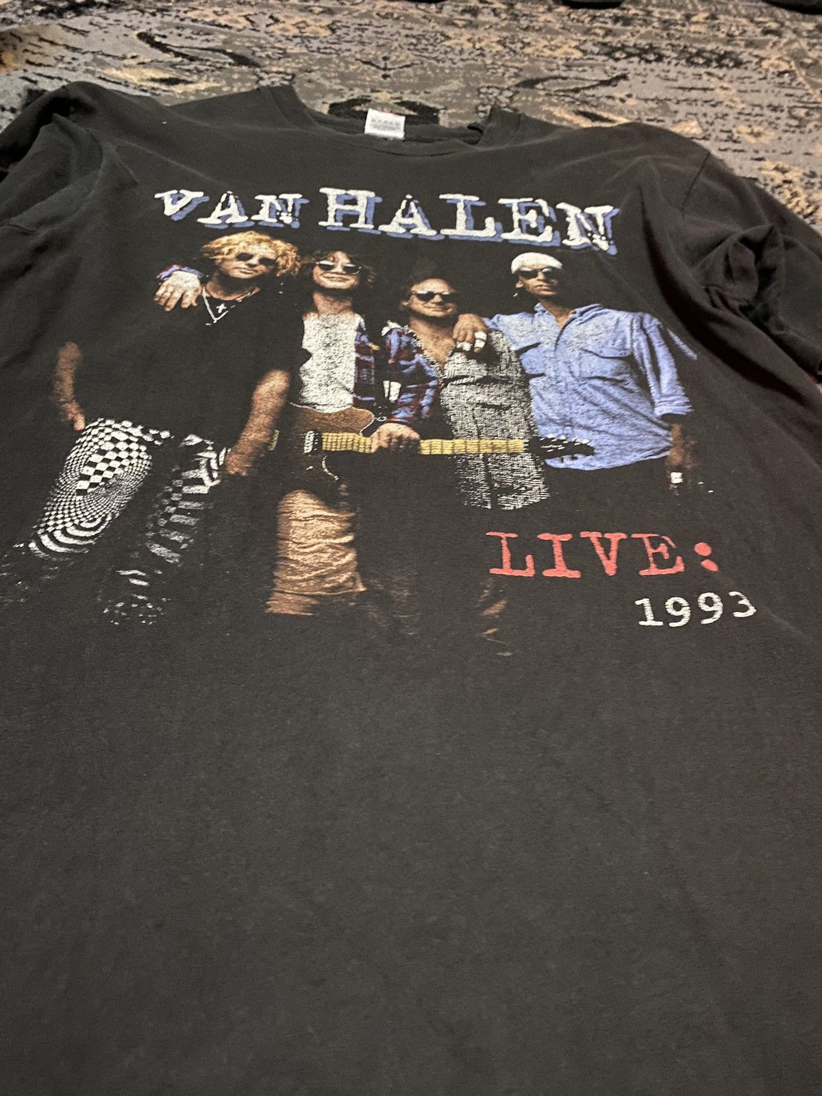 Band Tees × Vintage ‘93 Van Halen Band Tee Size US L / EU 52-54 / 3 - 2 Thumbnail