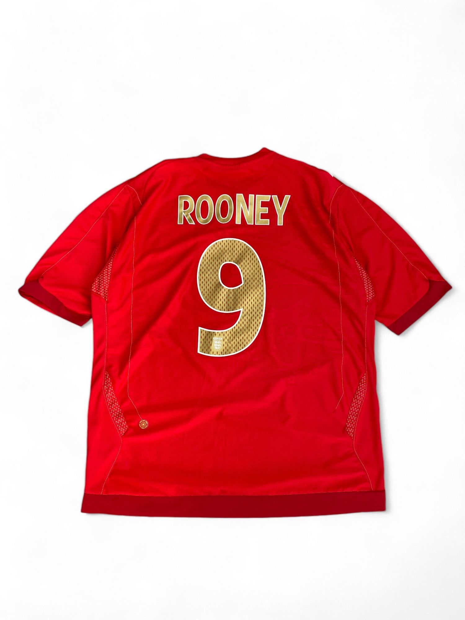 Umbro × Vintage Vinatge 00s Umbro England Rooney Soccer Jersey 9 Size US XXL / EU 58 / 5 - 2 Thumbnail