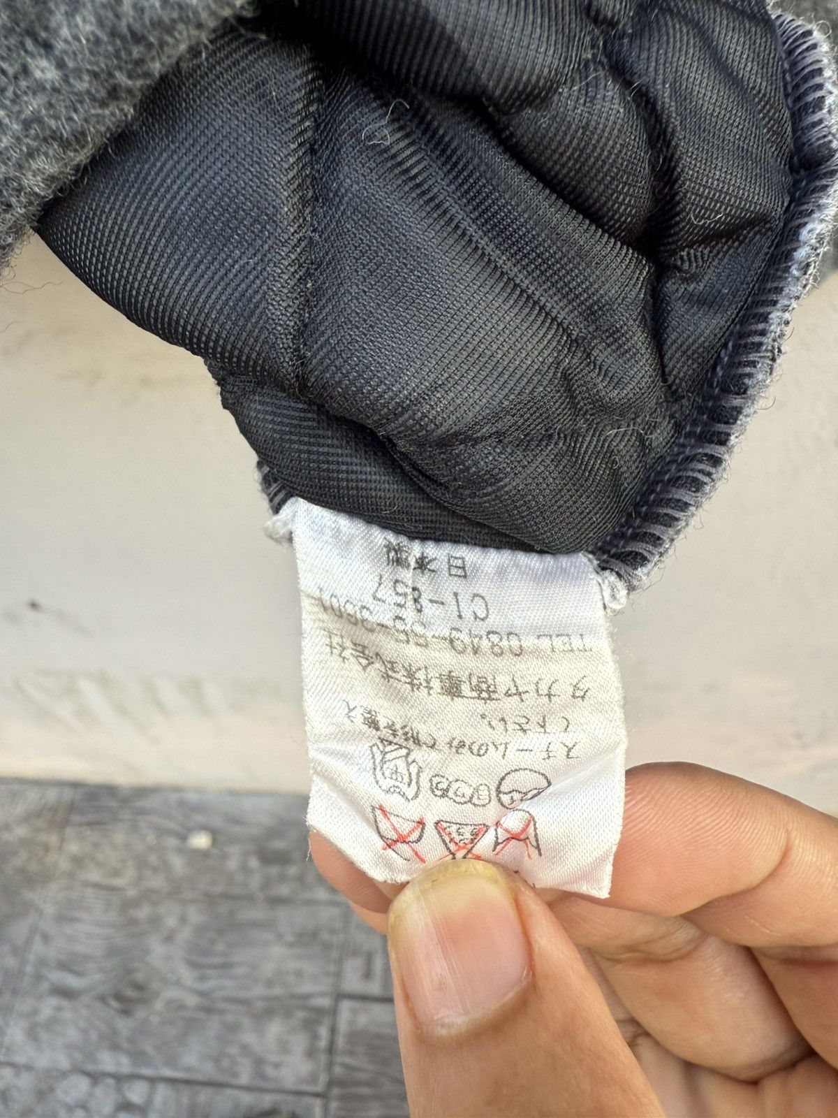 Marithe + Francois Girbaud MFG Short Mohair Wool Quilted Jumper Size L / US 10 / IT 46 - 9 Thumbnail